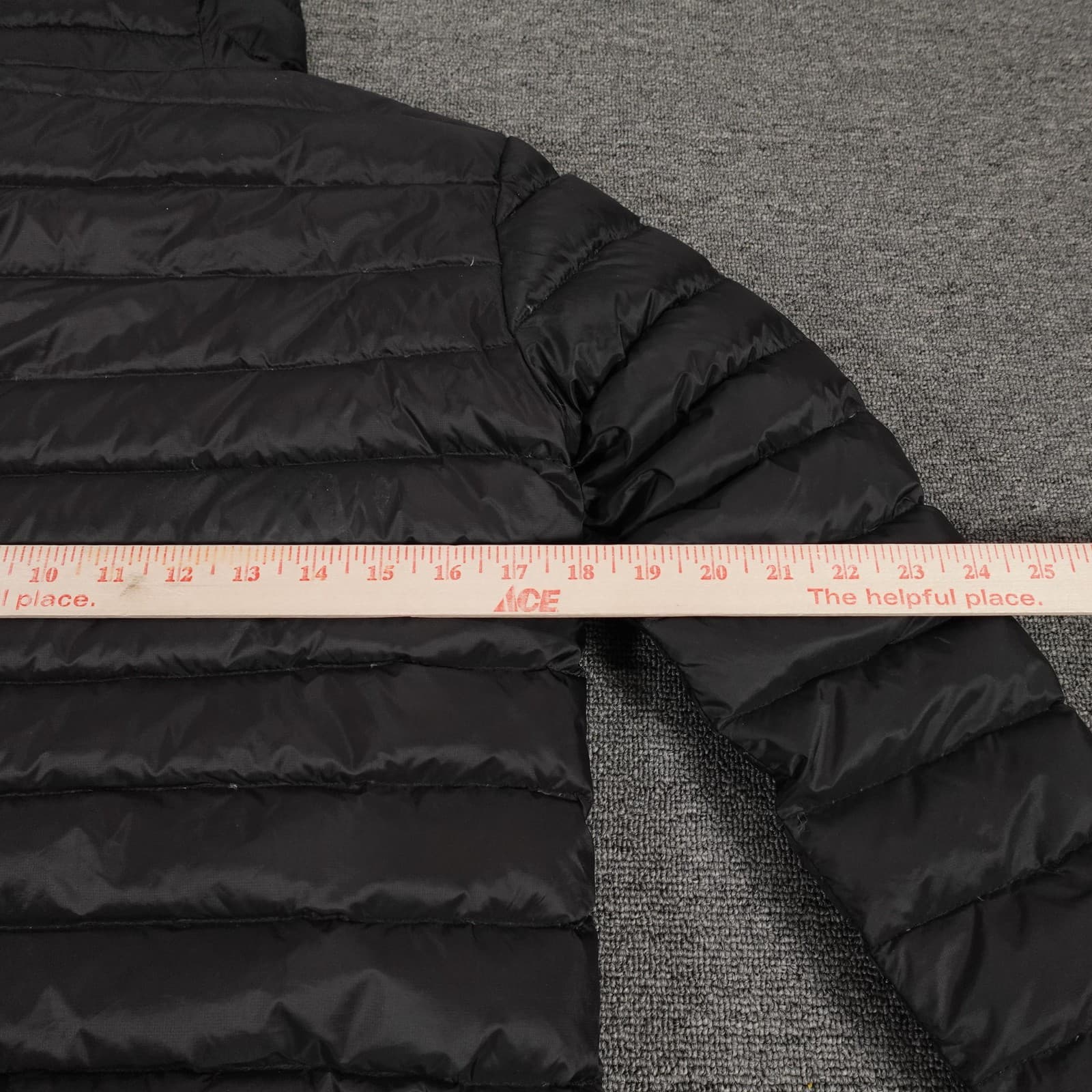 Eddie Bauer Jacket Youth Medium 10-12 Black Reversible Hooded Down Puffer Winter - Thumbnail 7