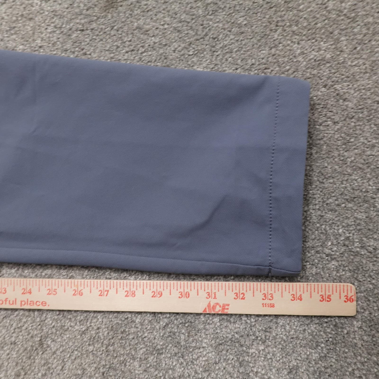 Banana Republic Pants Mens 38x34 Blue Performance Chino Straight Leg Polyester - Thumbnail 7