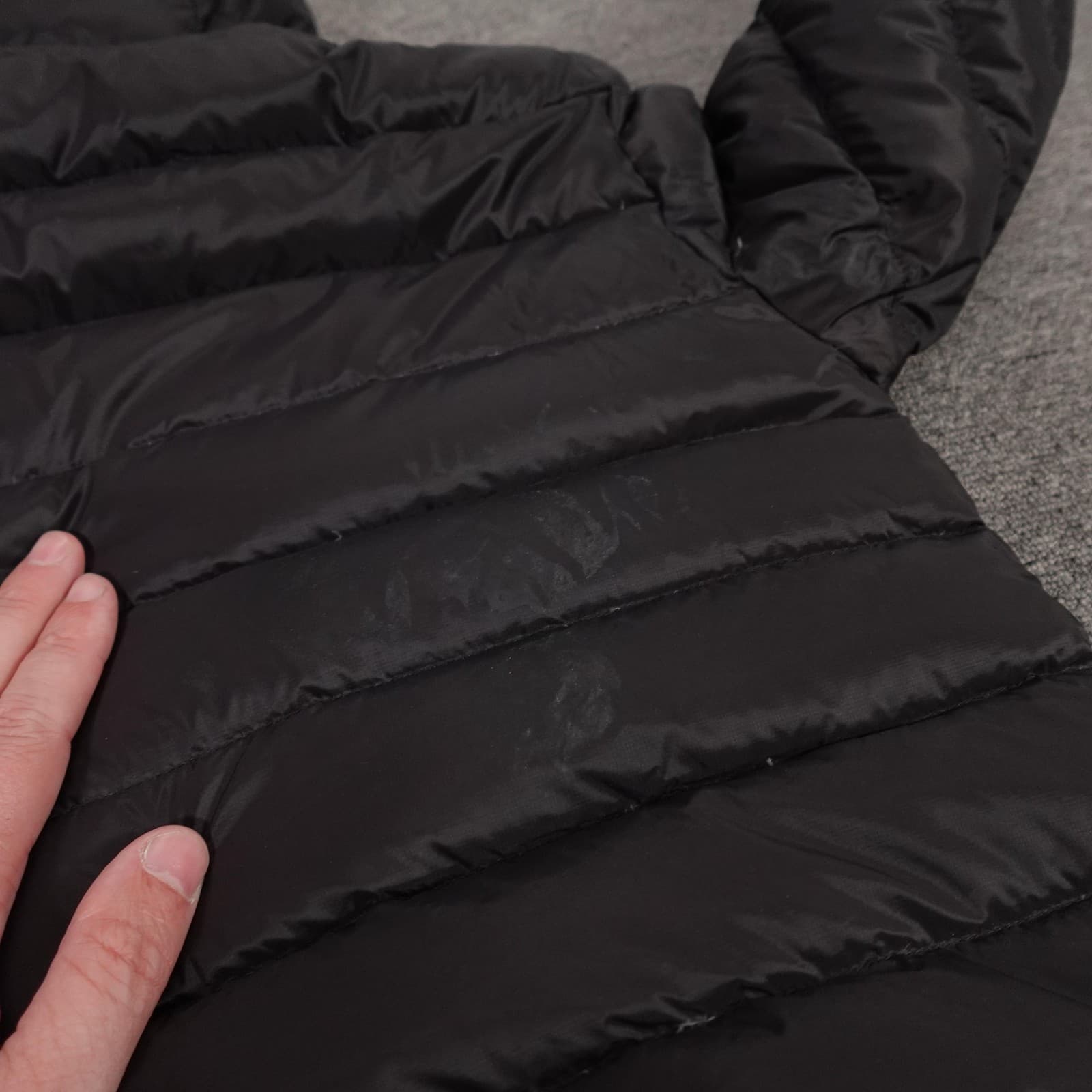 Eddie Bauer Jacket Youth Medium 10-12 Black Reversible Hooded Down Puffer Winter - Thumbnail 14