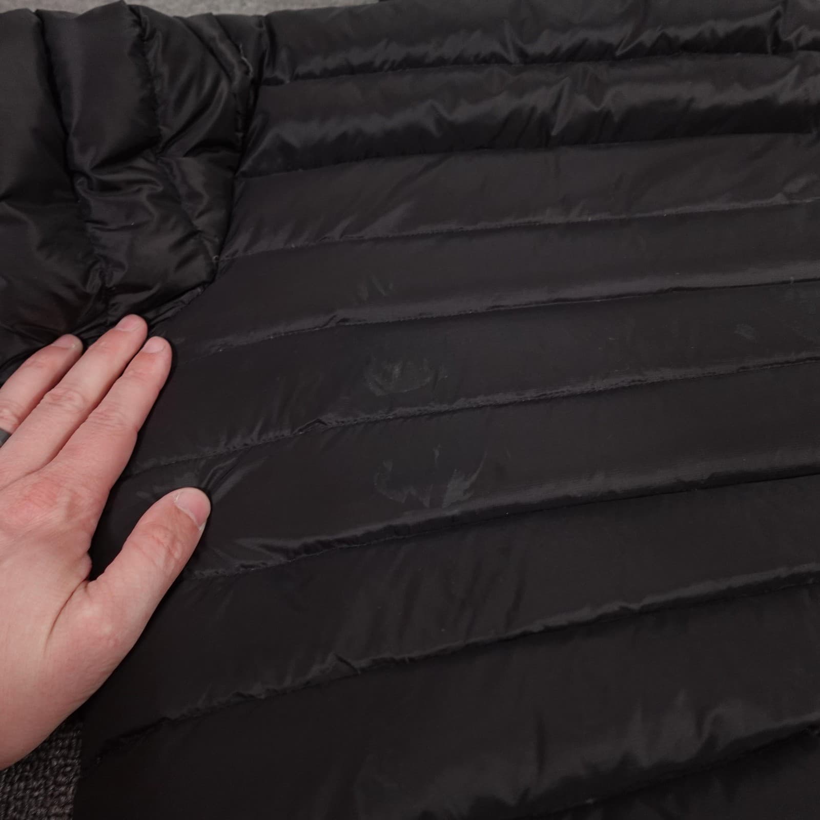 Eddie Bauer Jacket Youth Medium 10-12 Black Reversible Hooded Down Puffer Winter - Thumbnail 13