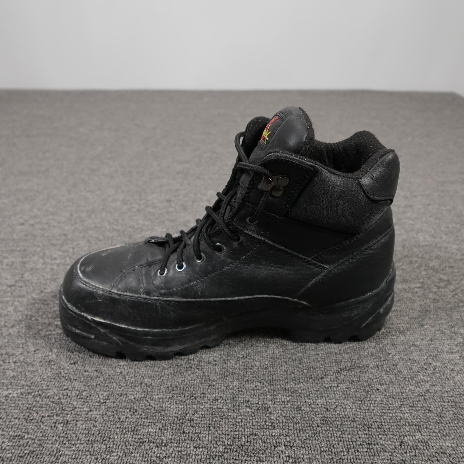 Thorogood Boots Mens Size 11 Black Leather Steel Toe Work Boots Ankle Combat - Thumbnail 14