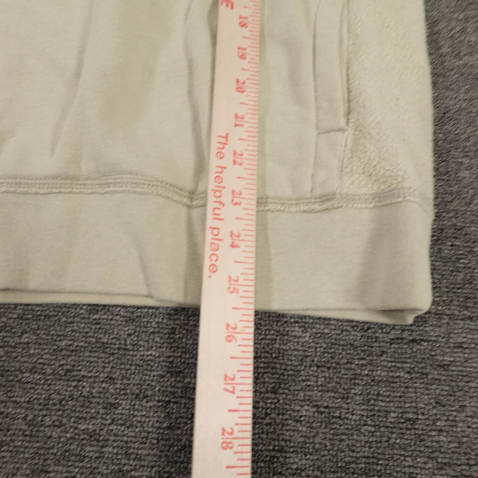 Abercrombie & Fitch Sweatshirt Womens Small Beige Soft A&F Pullover Pockets - Thumbnail 7
