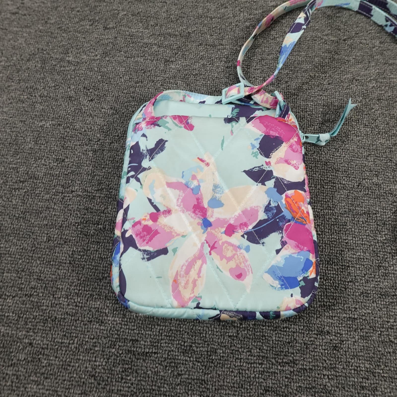 Vera Bradley Crossbody Bag Womens Small Multicolor Floral Quilted Travel - Thumbnail 4