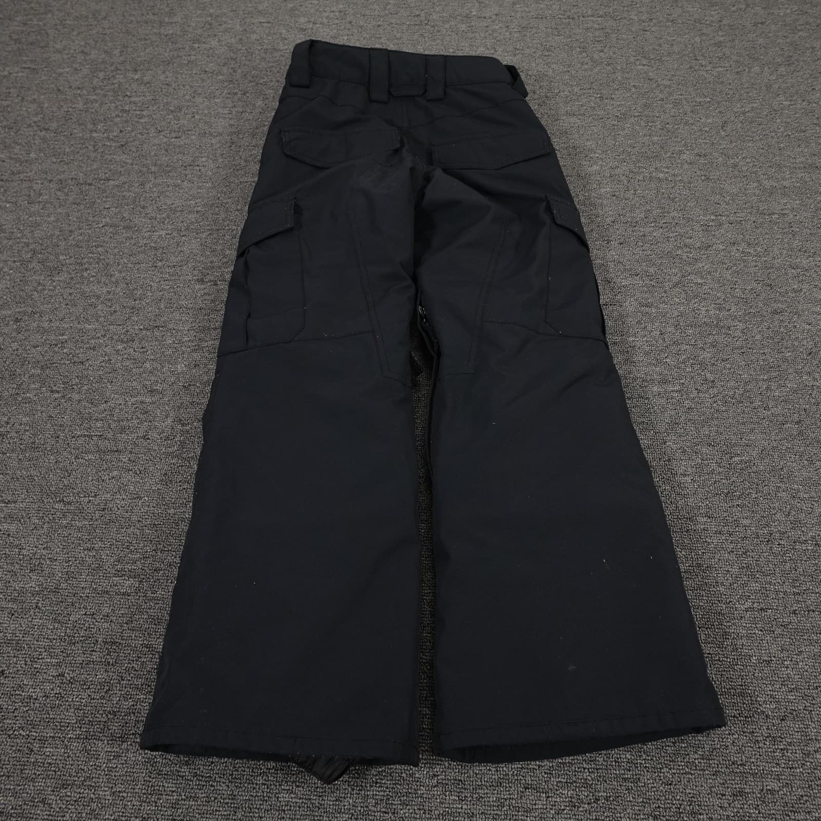 Quiksilver Snow Pants Youth 8 Black DryFlight 10K Insulated Cargo Ski Snowboard - Thumbnail 6