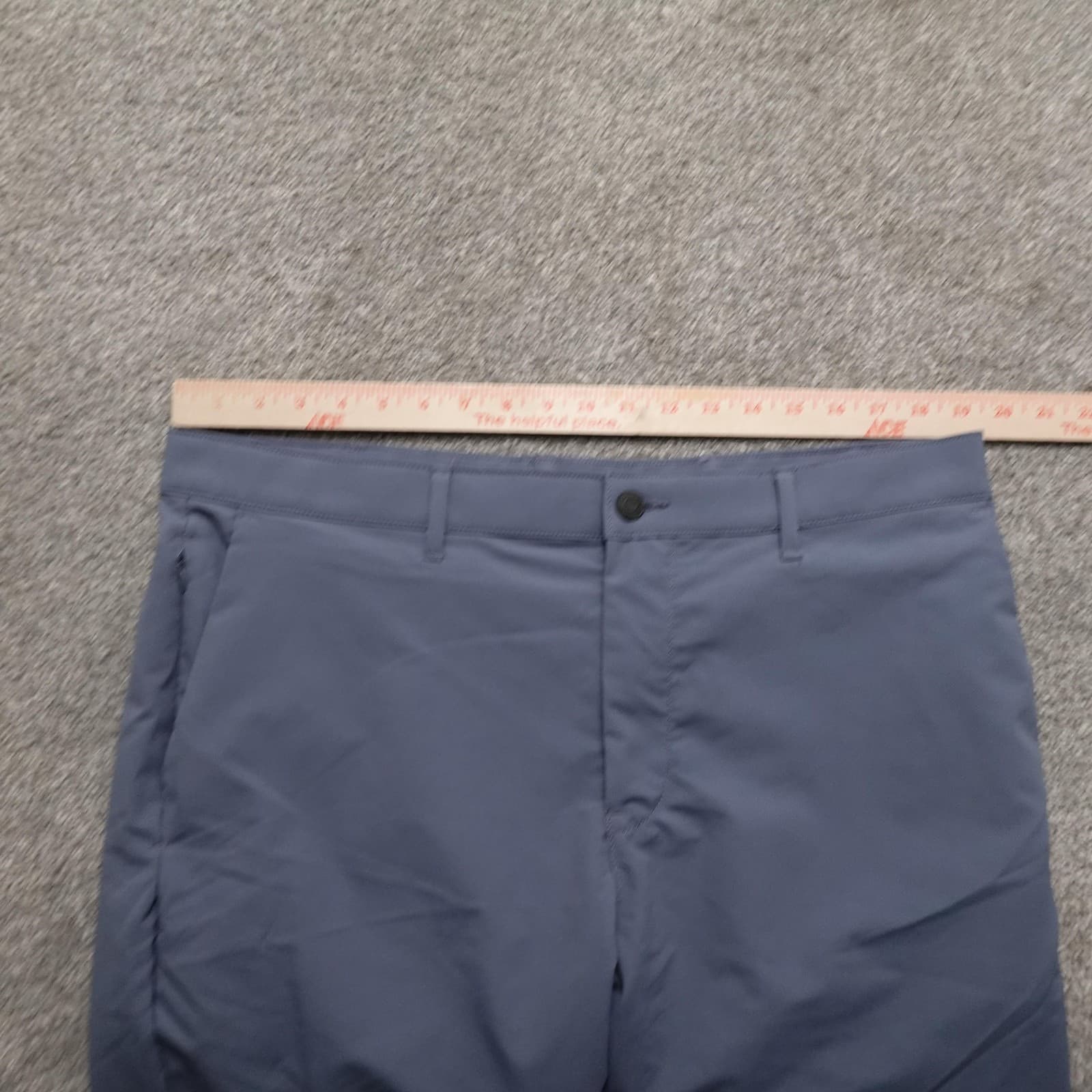 Banana Republic Pants Mens 38x34 Blue Performance Chino Straight Leg Polyester - Thumbnail 6