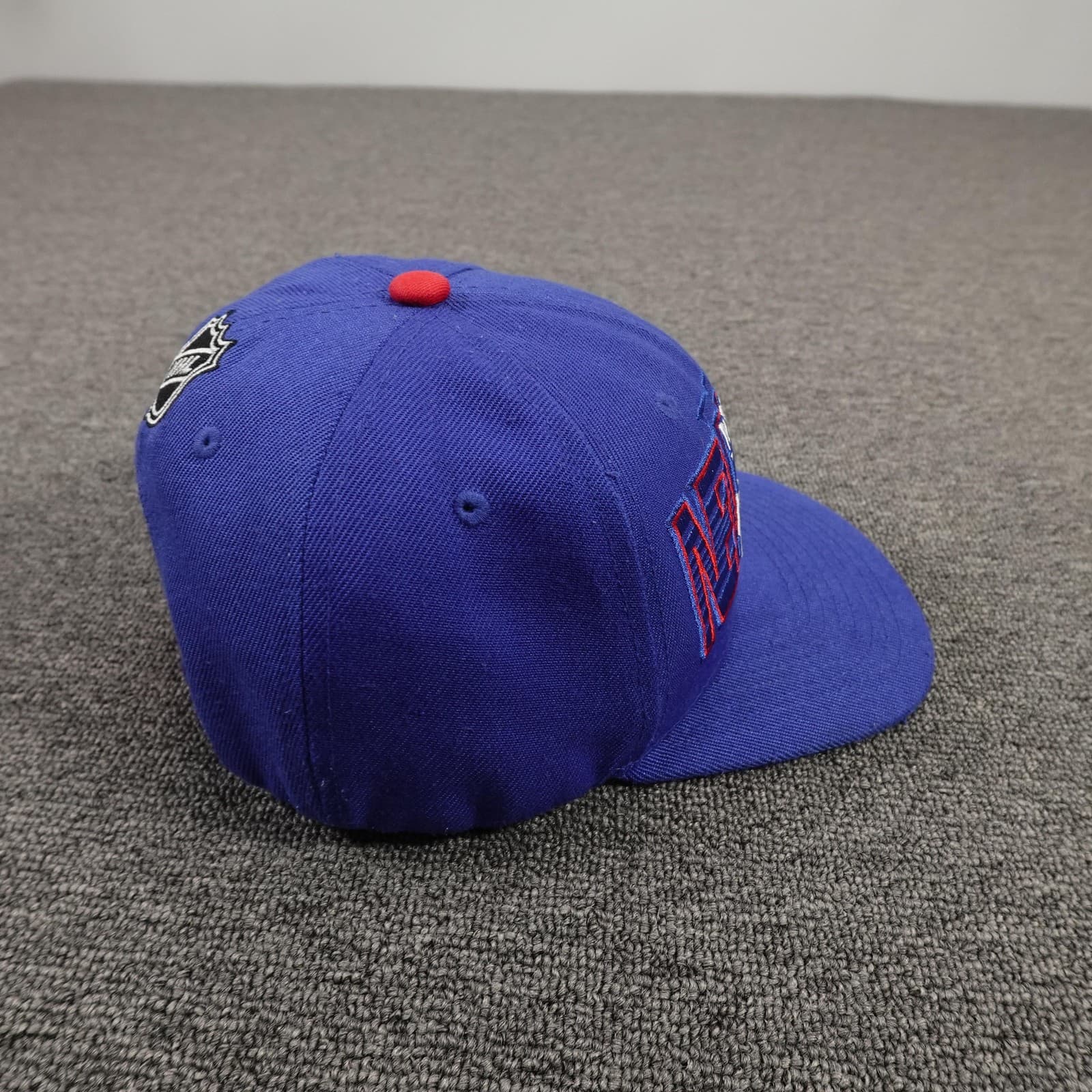 New York Rangers Hat Cap Snap Back Boys One Size Blue Red NHL Hockey Youth - Thumbnail 6