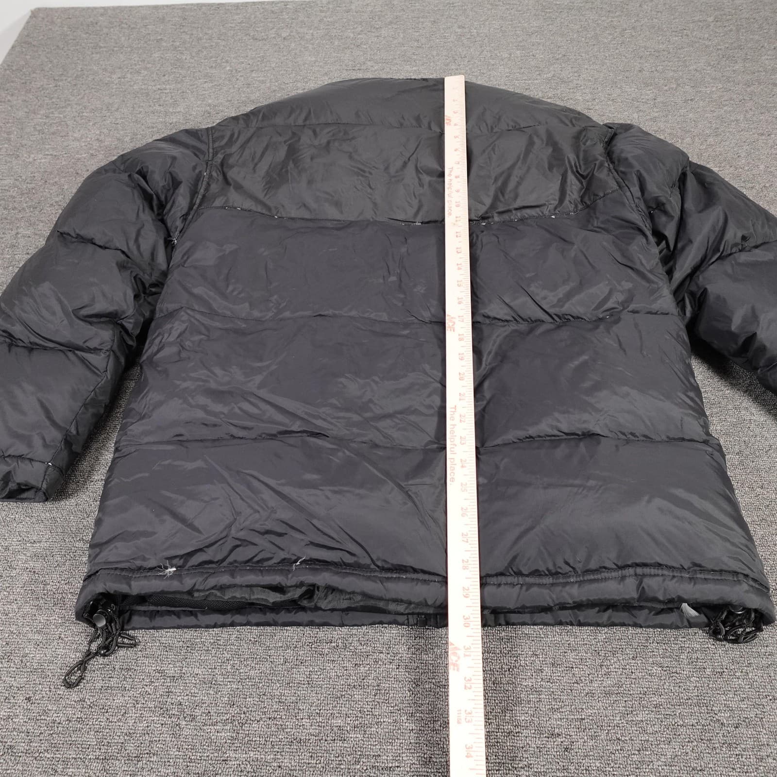Vintage South Pole Jacket Large Black Down Puffer Full Zip Hip Hop Rap Tee Y2K - Thumbnail 8