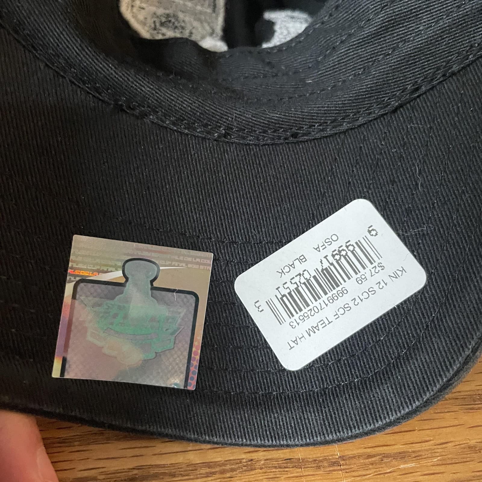 Los Angeles Kings Hat Cap Strap Back Mens One Size NHL Stanley Cup Final 2012 - Thumbnail 7