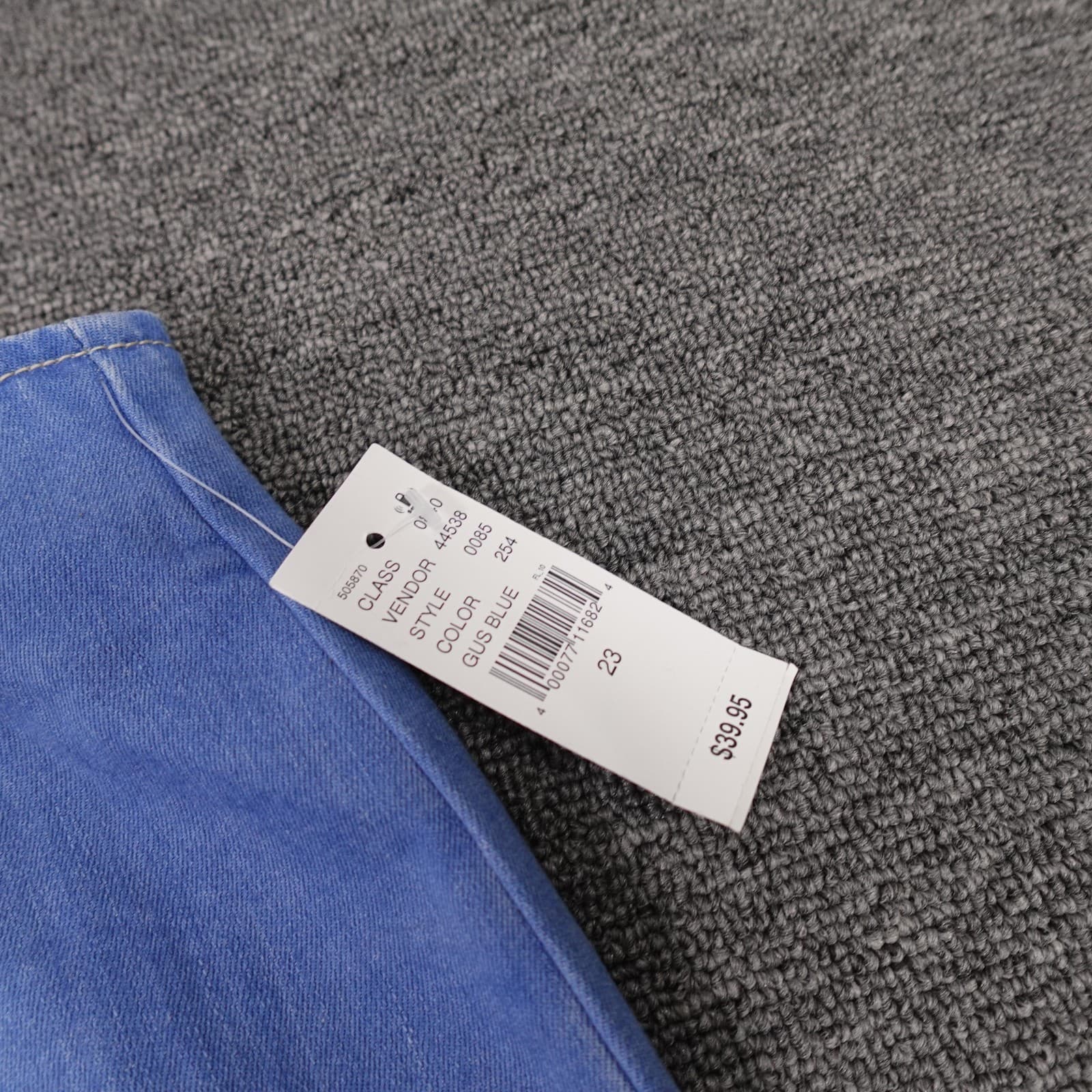 PacSun Skirt Juniors 23 Blue Denim Stretch Zip Back Mini Summer High Waist - Thumbnail 3