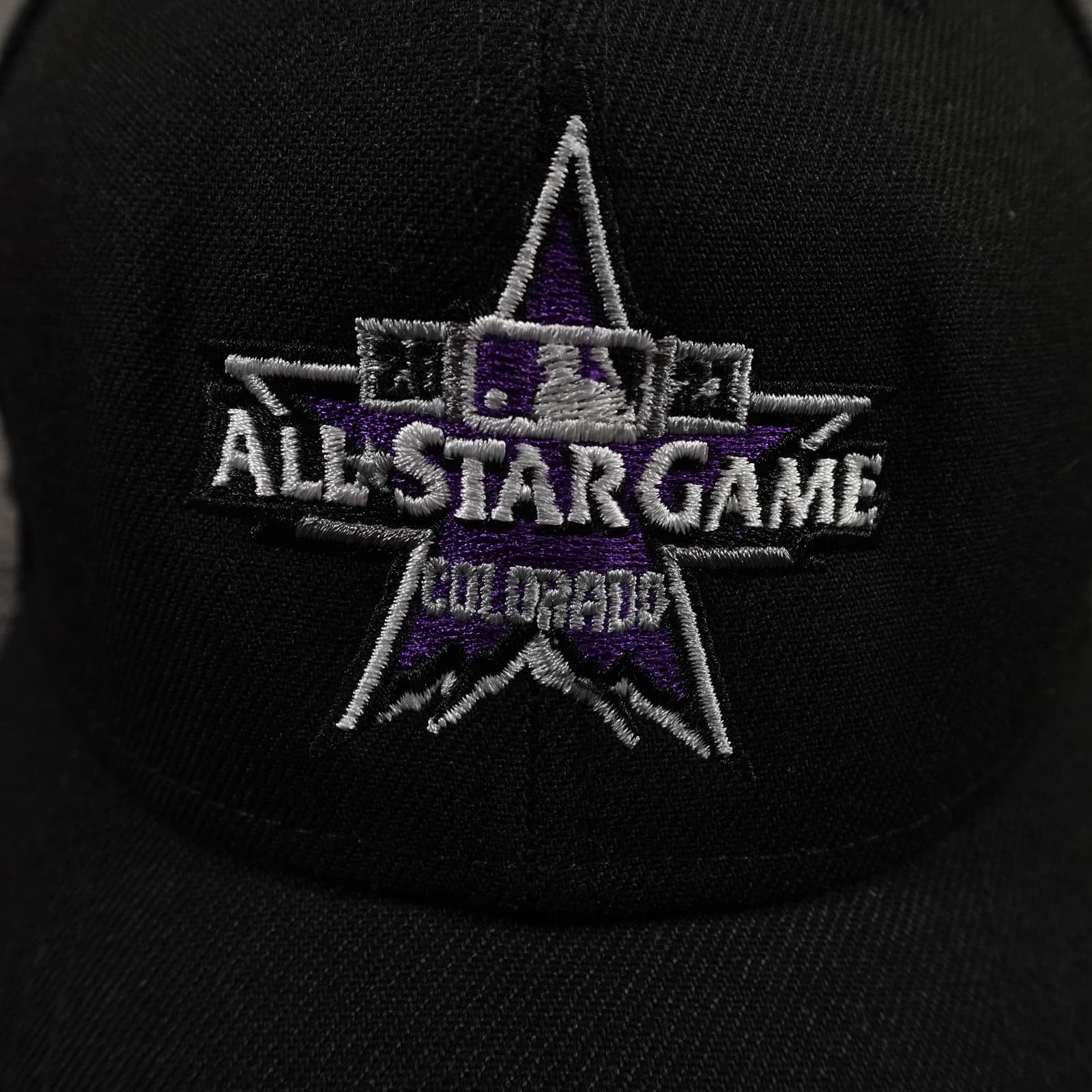 Colorado Rockies Hat Cap Strap Back Mens MLB Baseball All Star Game New Era - Thumbnail 2
