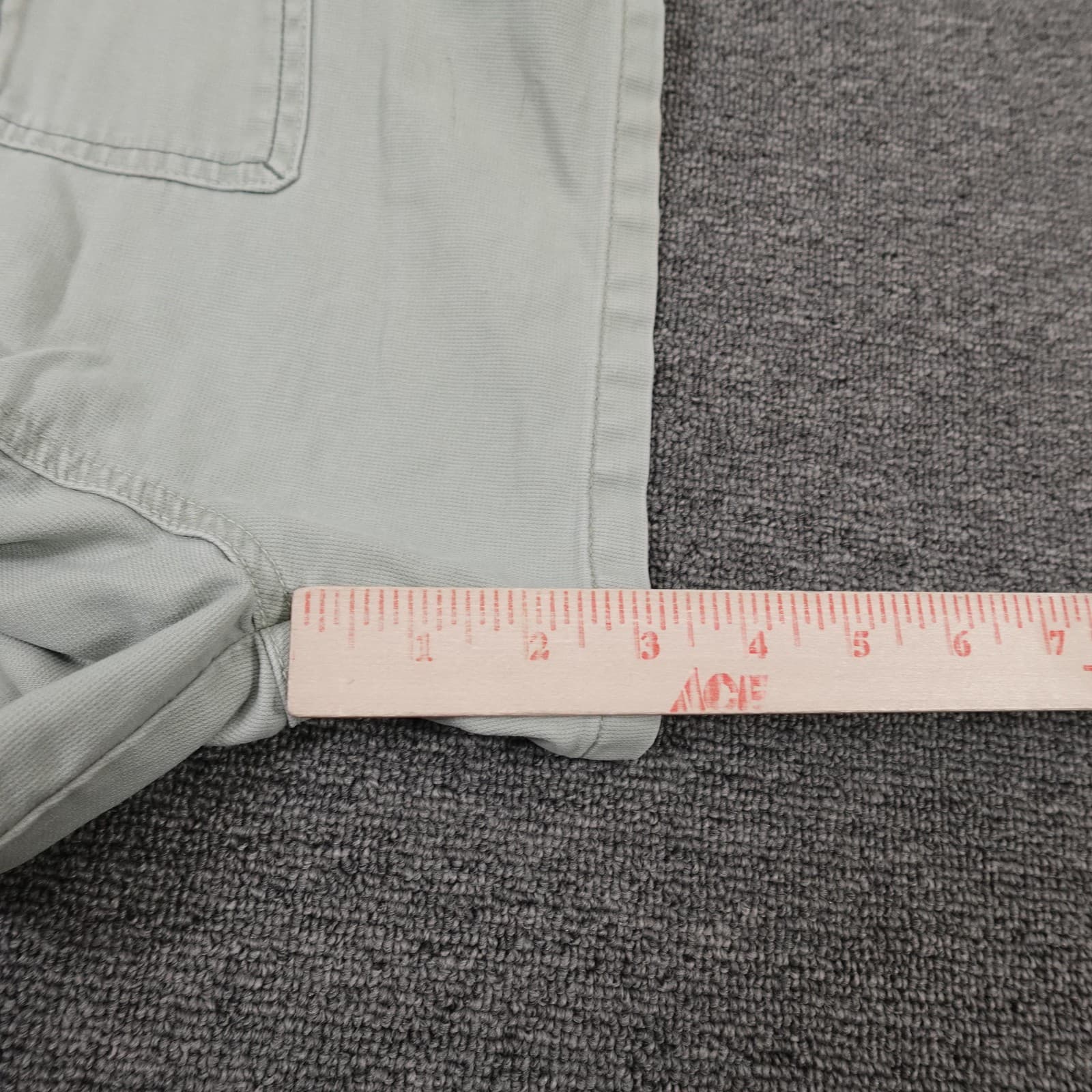Unionbay Shorts Juniors 13 Green Utility Twill Button Pockets Casual 3.5 Inseam - Thumbnail 9