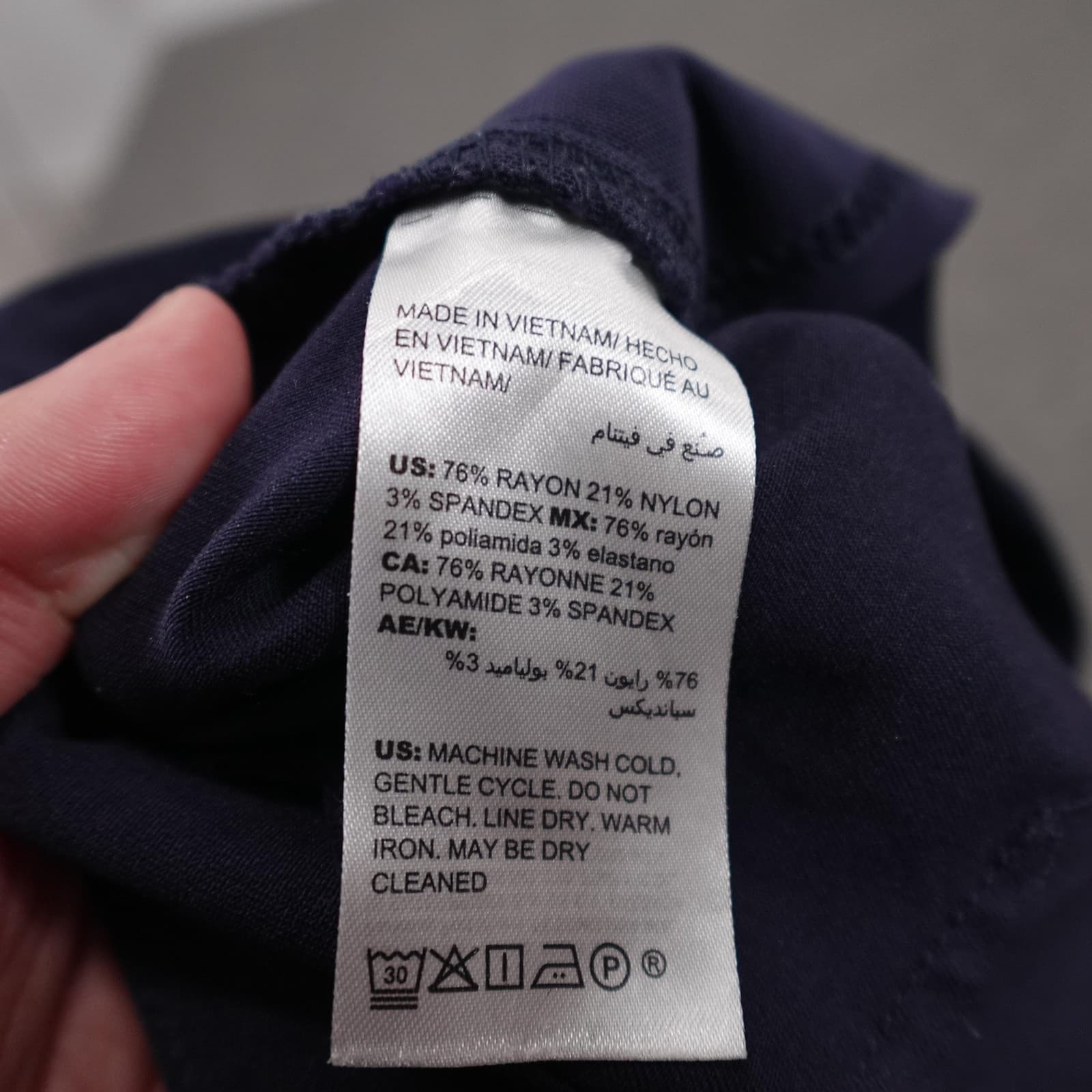 Chicos Pants Womens 0 Blue Ponte Capri Crop Pull On Elastic Waist Stretch Casual - Thumbnail 4