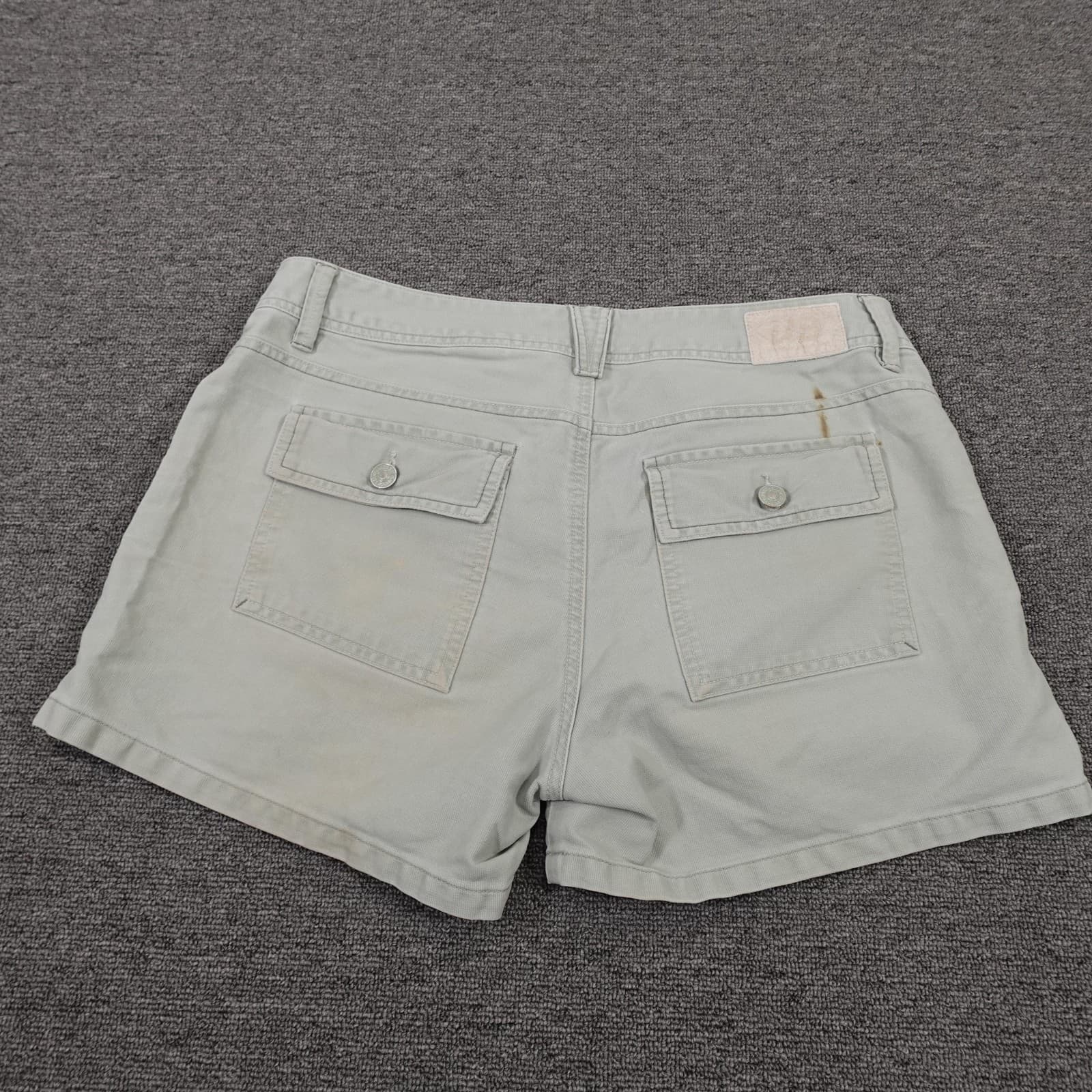 Unionbay Shorts Juniors 13 Green Utility Twill Button Pockets Casual 3.5 Inseam - Thumbnail 6