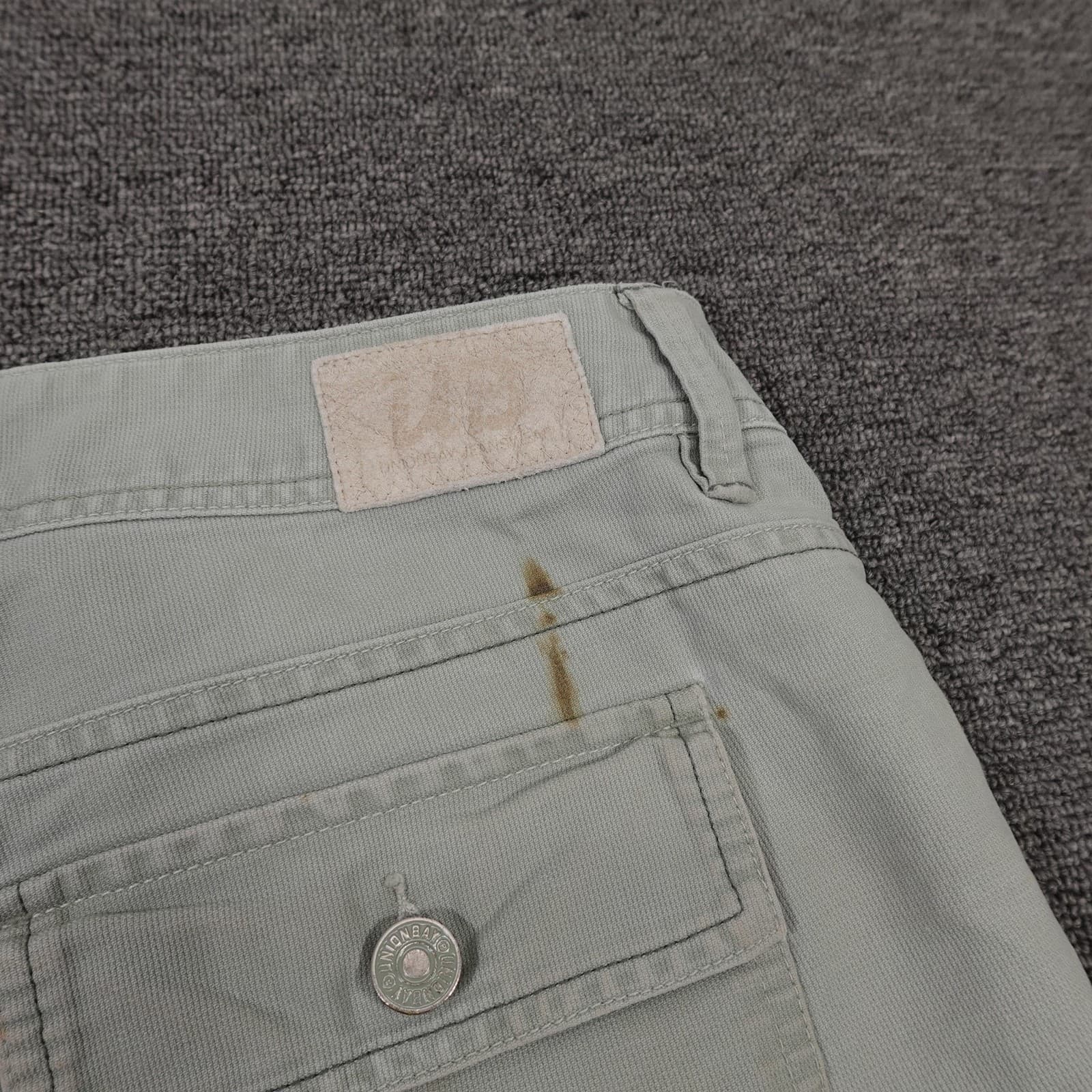Unionbay Shorts Juniors 13 Green Utility Twill Button Pockets Casual 3.5 Inseam - Thumbnail 7