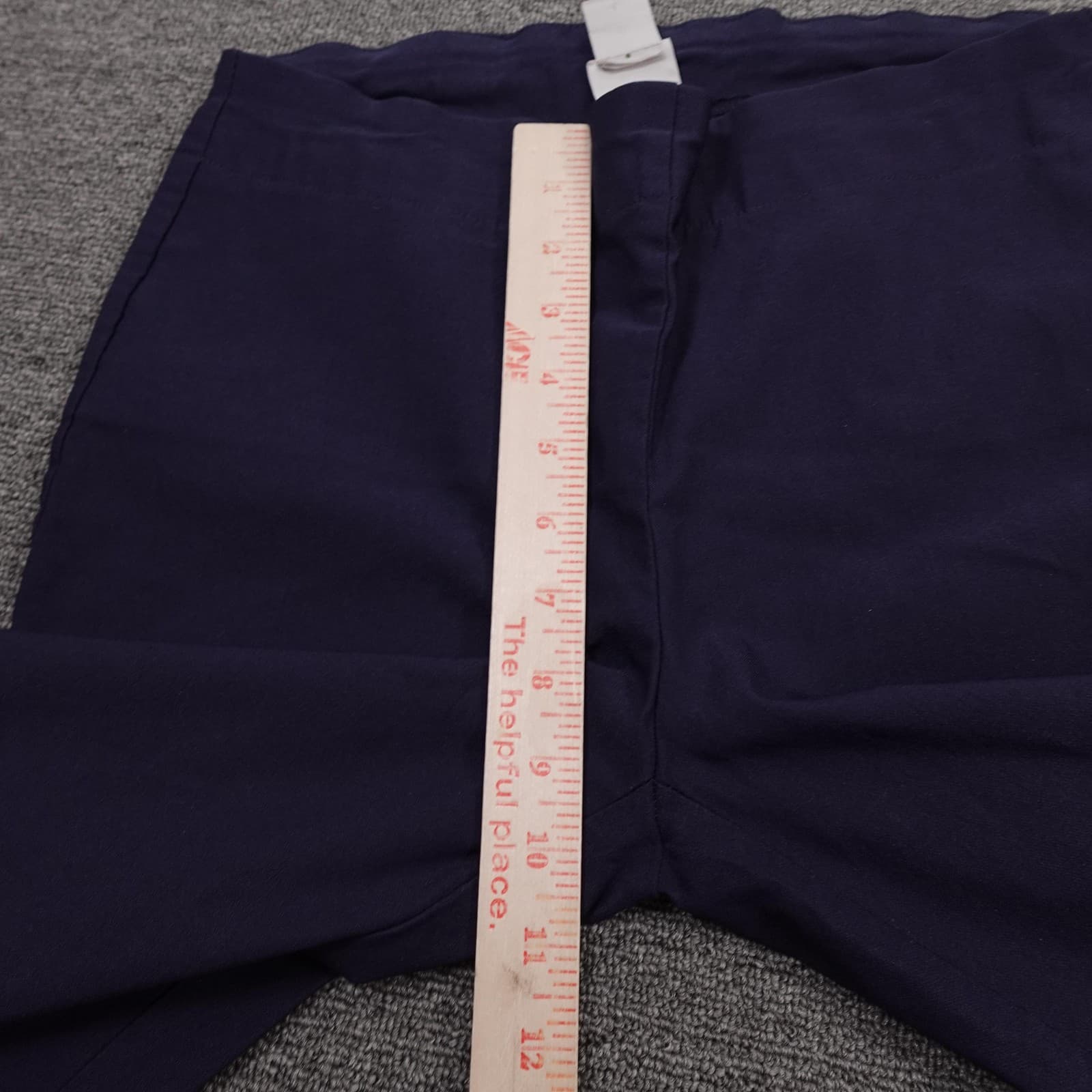 Chicos Pants Womens 0 Blue Ponte Capri Crop Pull On Elastic Waist Stretch Casual - Thumbnail 6