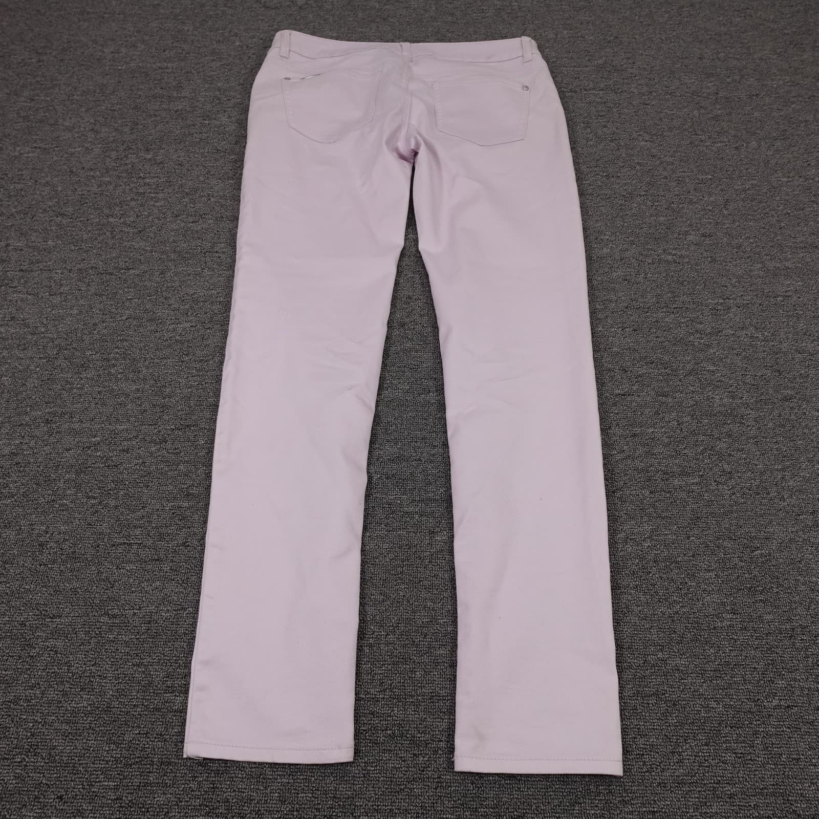 Celebrity Pink Jeans Juniors 11 Purple Sweet Lilac Slim Straight Stretch 32x31 - Thumbnail 3