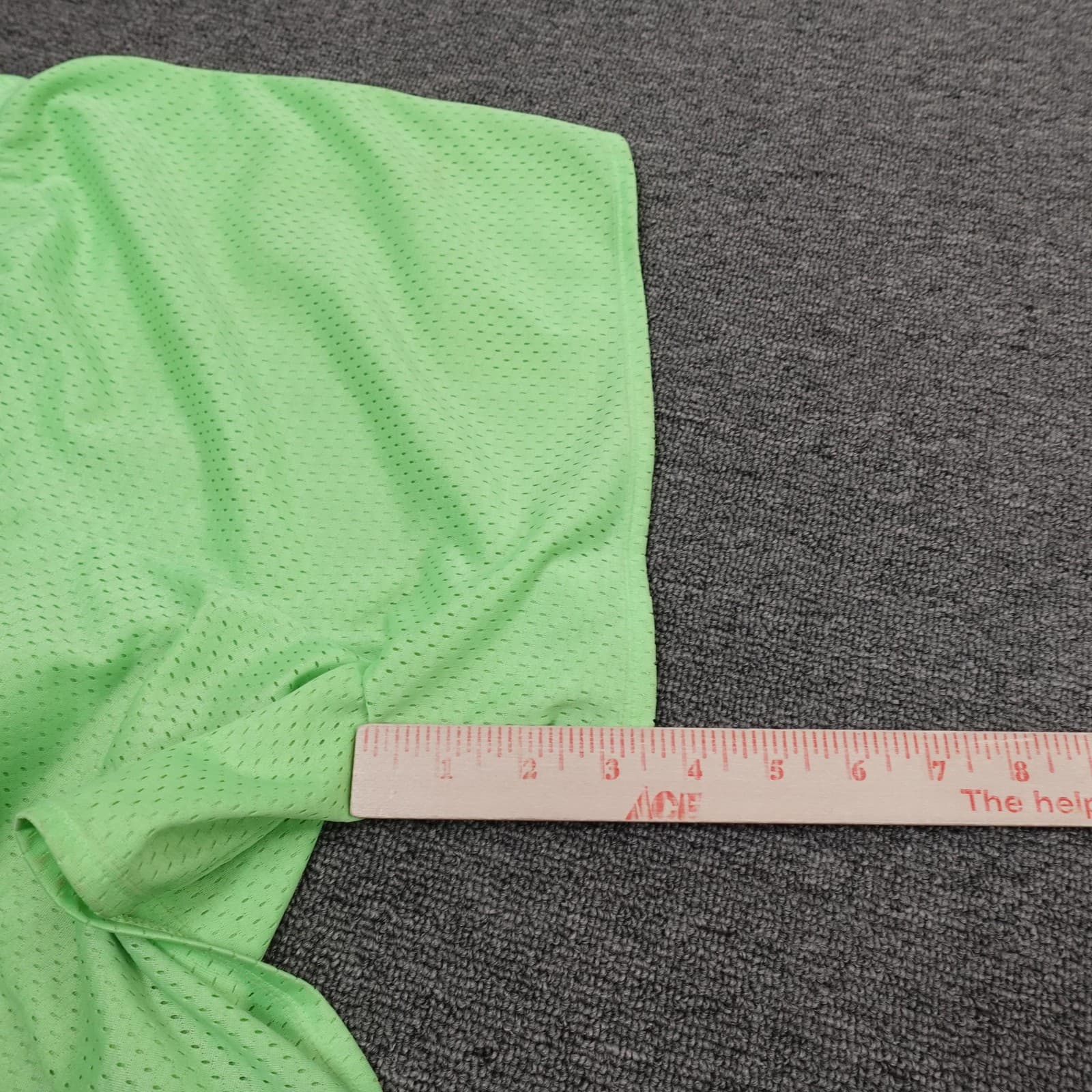SO Shorts Teens Medium Green Mesh Lined Athletic 3.5 In Rave Running - Thumbnail 6
