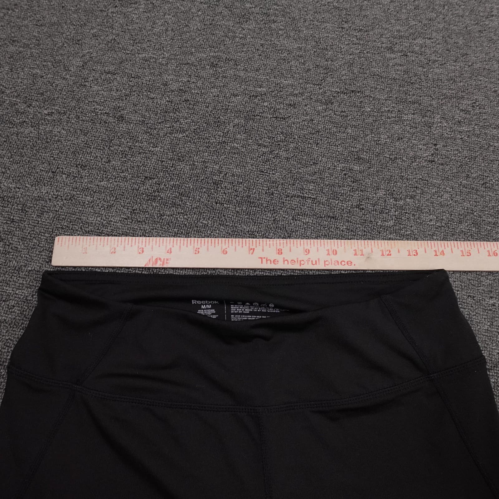Reebok Leggings Womens Medium Black Compression Colorblock Running Yoga Athletic - Thumbnail 5