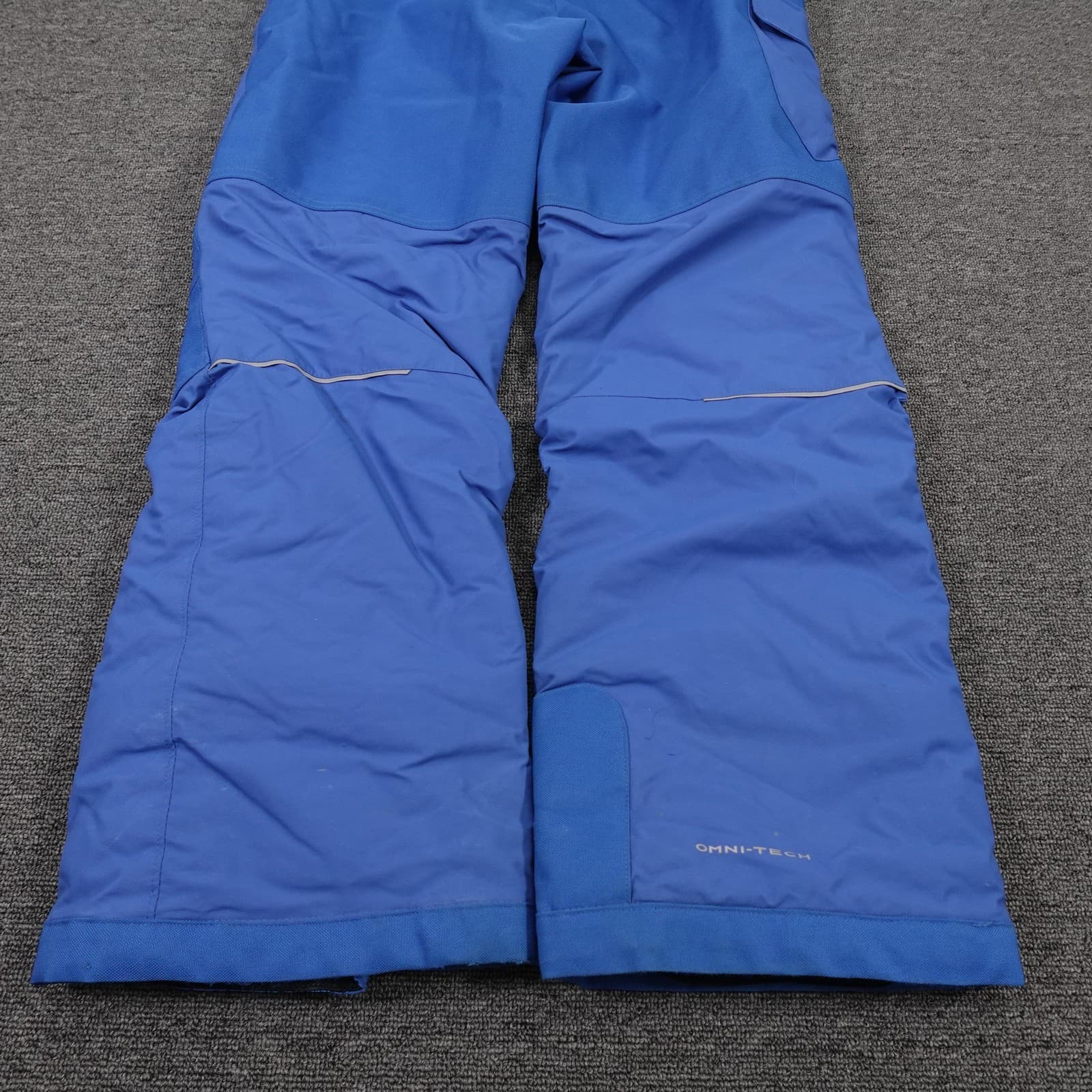 Columbia Bib Snow Pants Boys Large Blue Omni-Shade Omni-Tech Waterproof Ski - Thumbnail 5