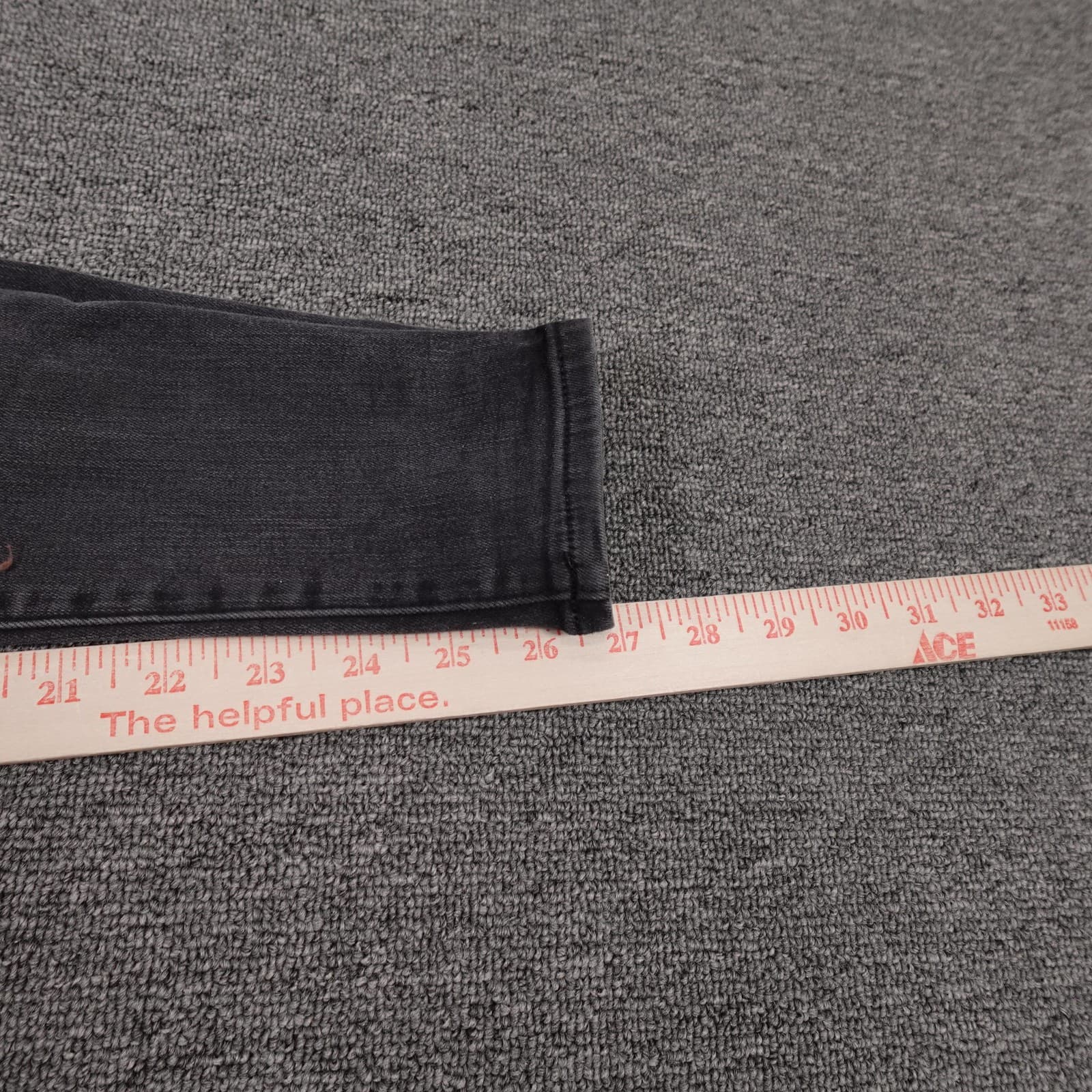 Abercrombie & Fitch Jeans Womens 26 Charcoal Simone High Rise Super Skinny 26x27 - Thumbnail 10