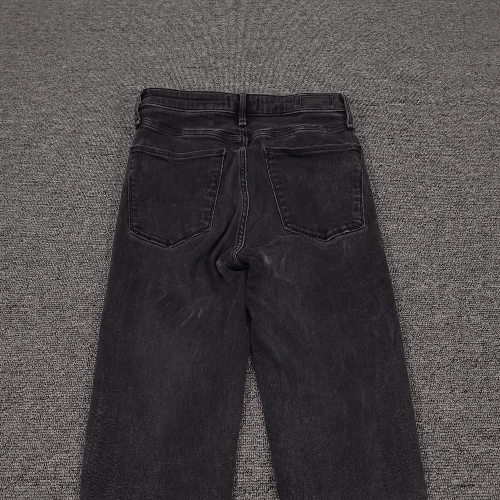 Abercrombie & Fitch Jeans Womens 26 Charcoal Simone High Rise Super Skinny 26x27 - Thumbnail 4