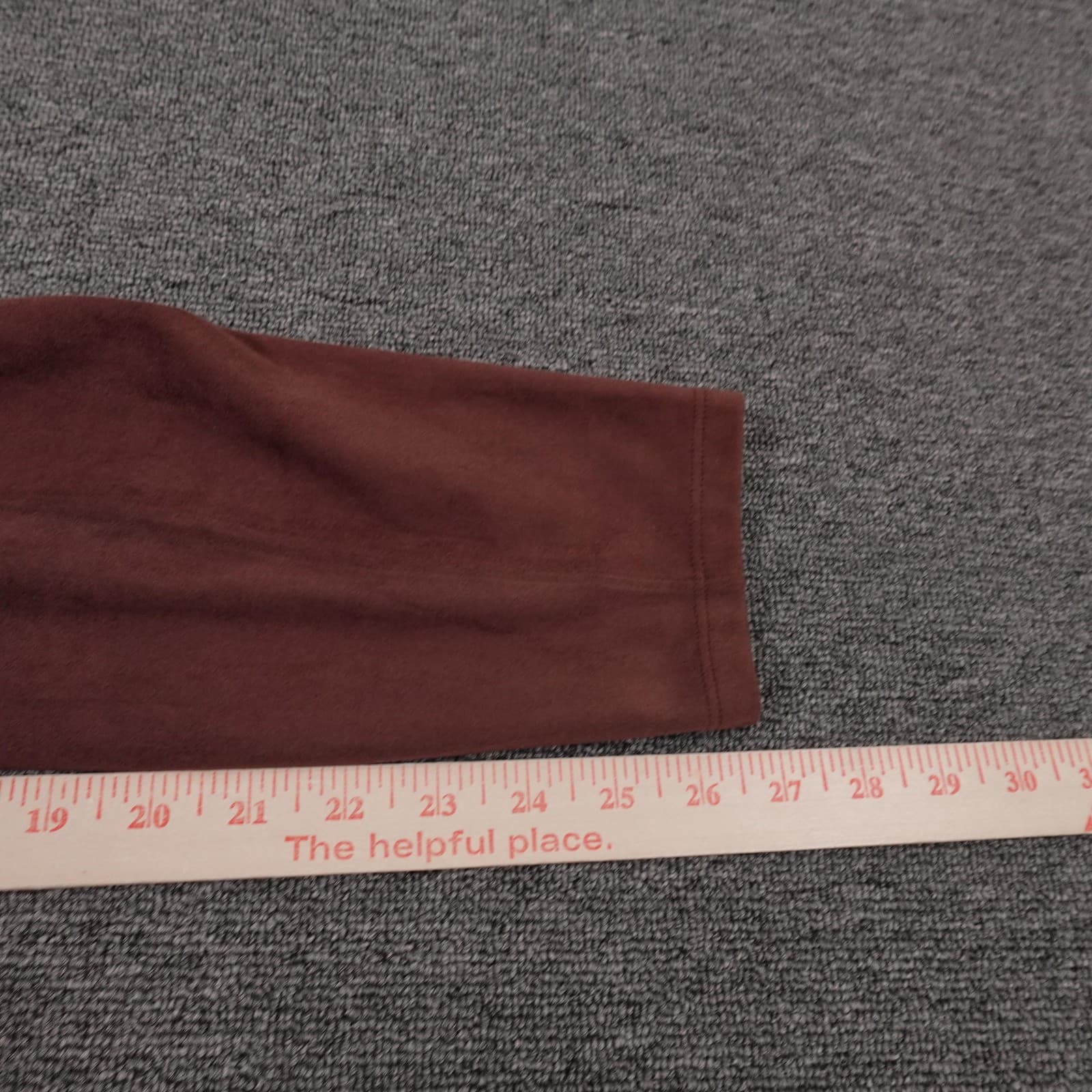 Simply Vera Vera Wang Leggings Womens Small Brown Faux Suede High Rise Stretch - Thumbnail 7