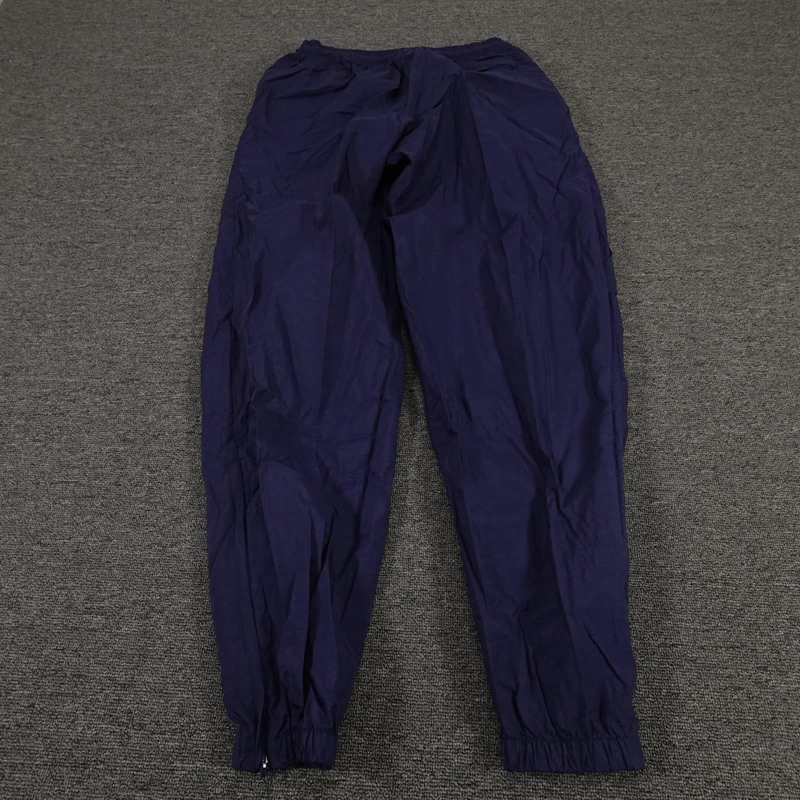 Vintage Nike Track Pants Mens Large Blue Nylon Jogger Elastic Waist 90s Y2K - Thumbnail 6