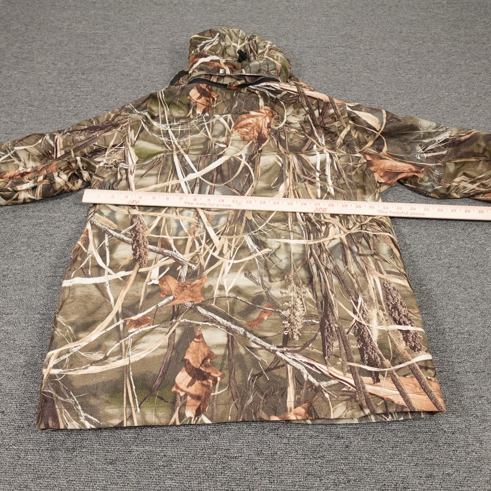 Game Winner Jacket Mens Small Brown Camo Hooded Waterproof Hunting Insulated - Thumbnail 7