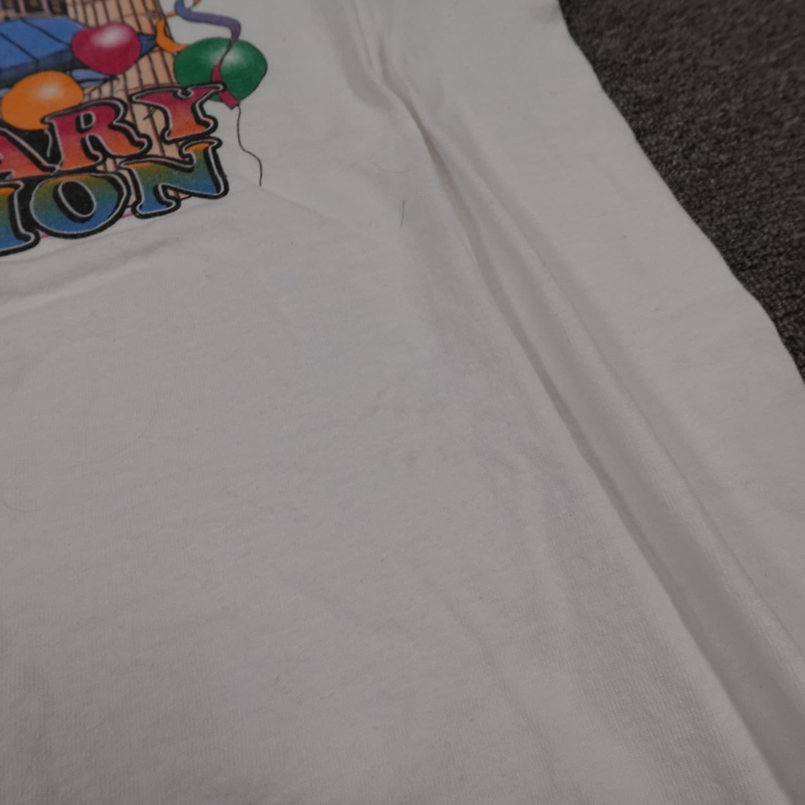 Vintage Atlantis Fruit Of The Loom Shirt Mens XL White Reno 9th Anniversary 2000 - Thumbnail 6