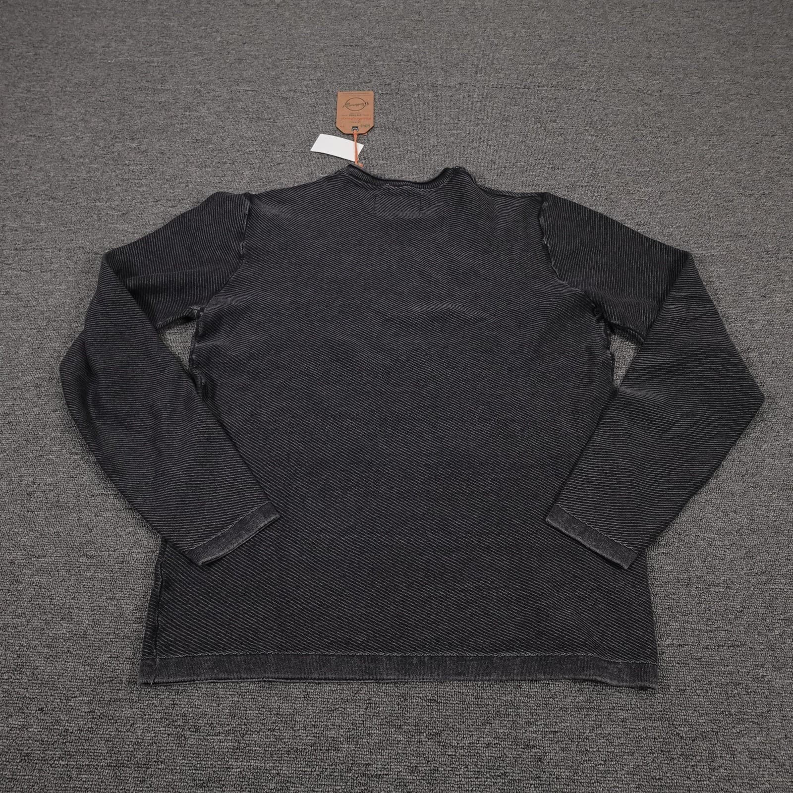 Weatherproof Vintage Shirt Mens Small Gray Long Sleeve Crewneck Tee All Cotton - Thumbnail 7