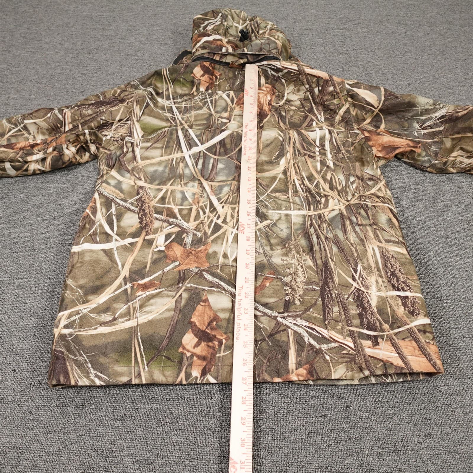 Game Winner Jacket Mens Small Brown Camo Hooded Waterproof Hunting Insulated - Thumbnail 9