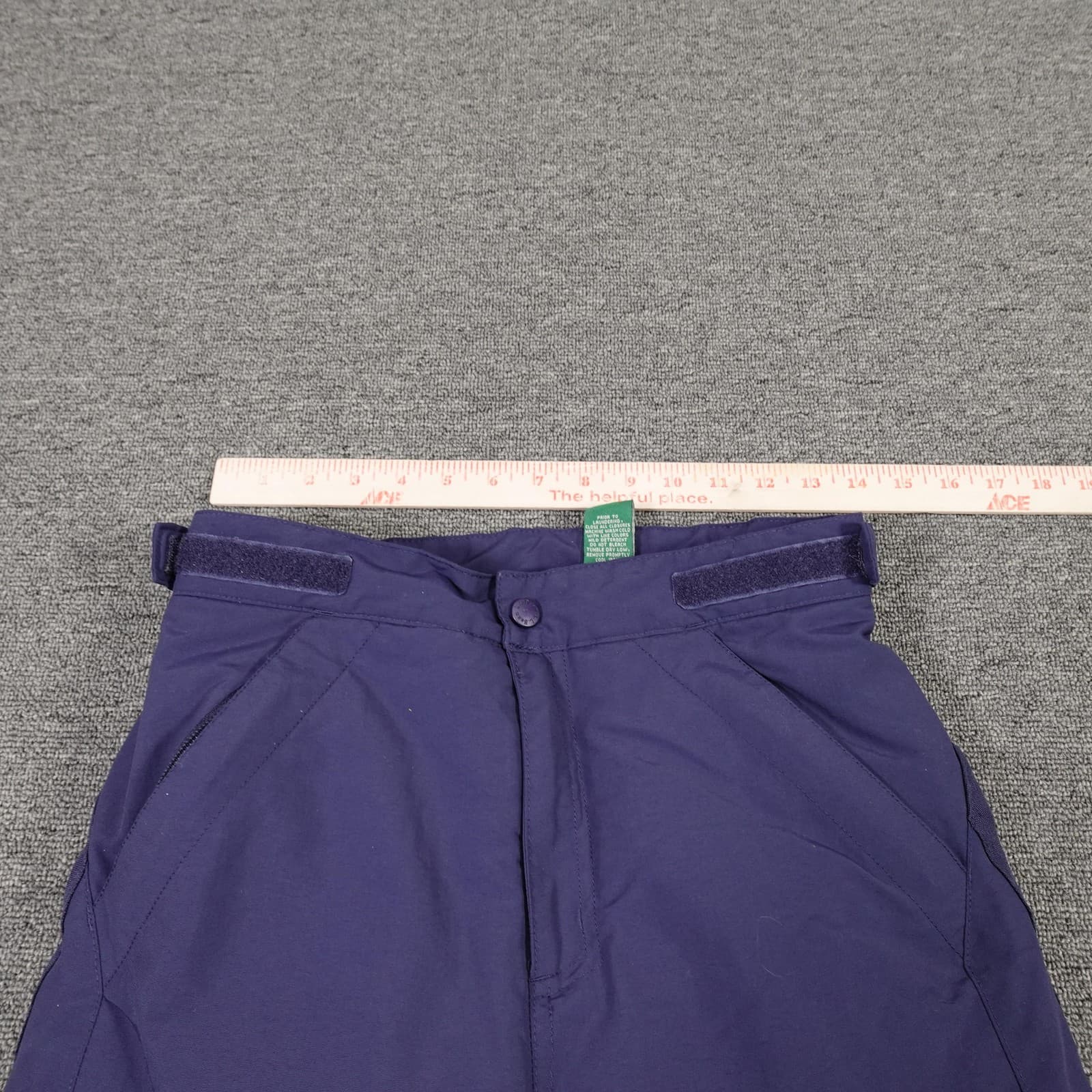 L.L.Bean Snow Pants Youth 10 Purple Insulated Adjustable Zip Hem Ski Winter - Thumbnail 8