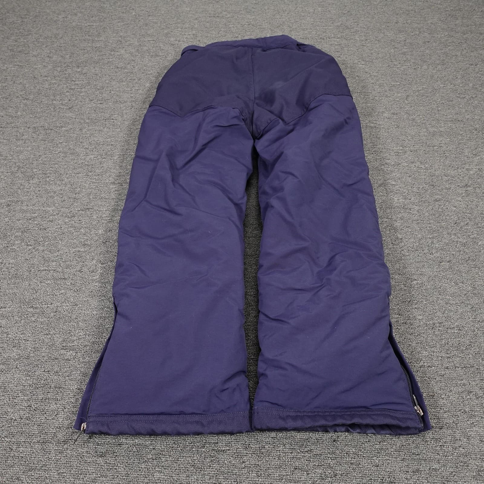 L.L.Bean Snow Pants Youth 10 Purple Insulated Adjustable Zip Hem Ski Winter - Thumbnail 7