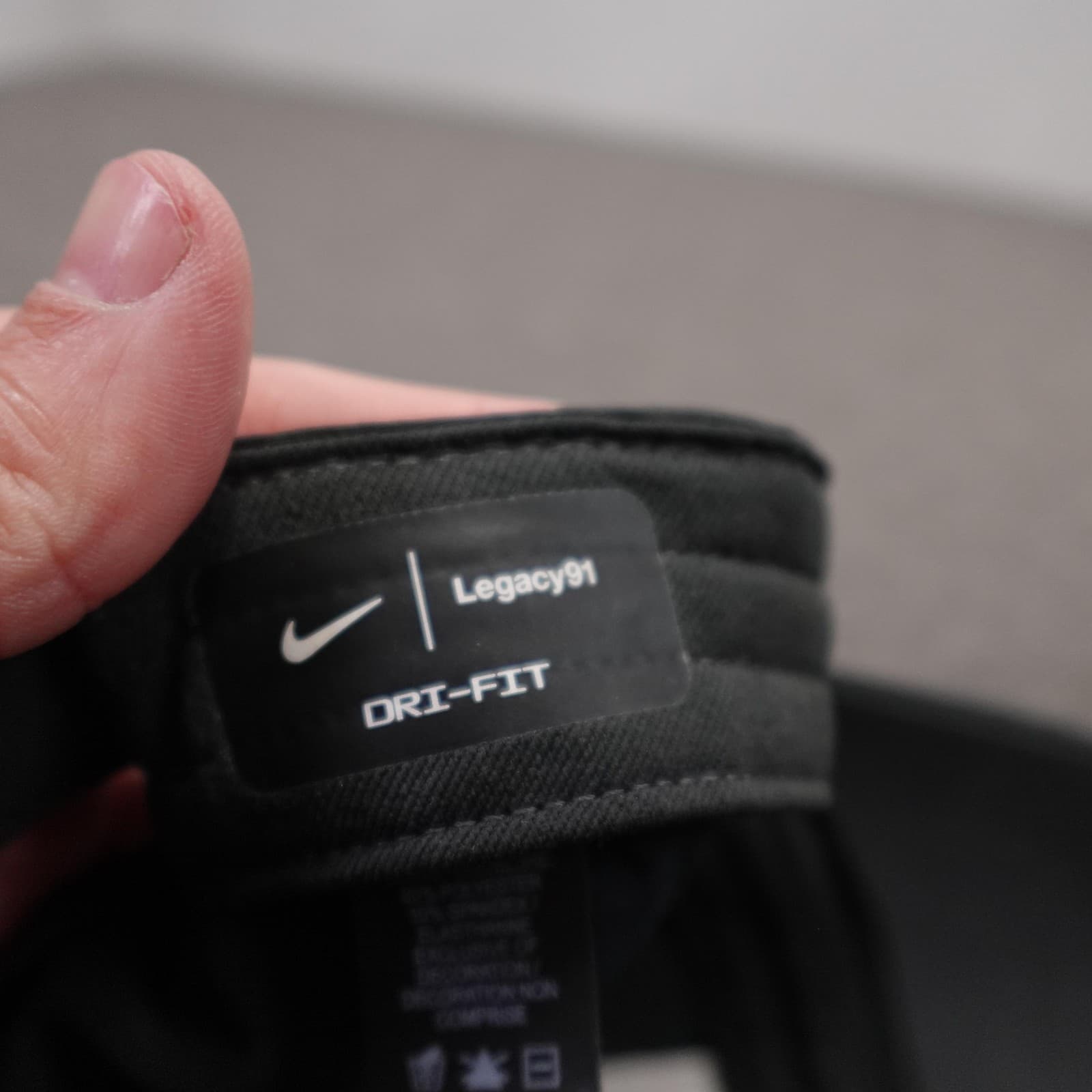 Nike Legacy91 Dri-FIT Hat Cap Strap Back Mens One Size Black LMNT Stay Salty - Thumbnail 7