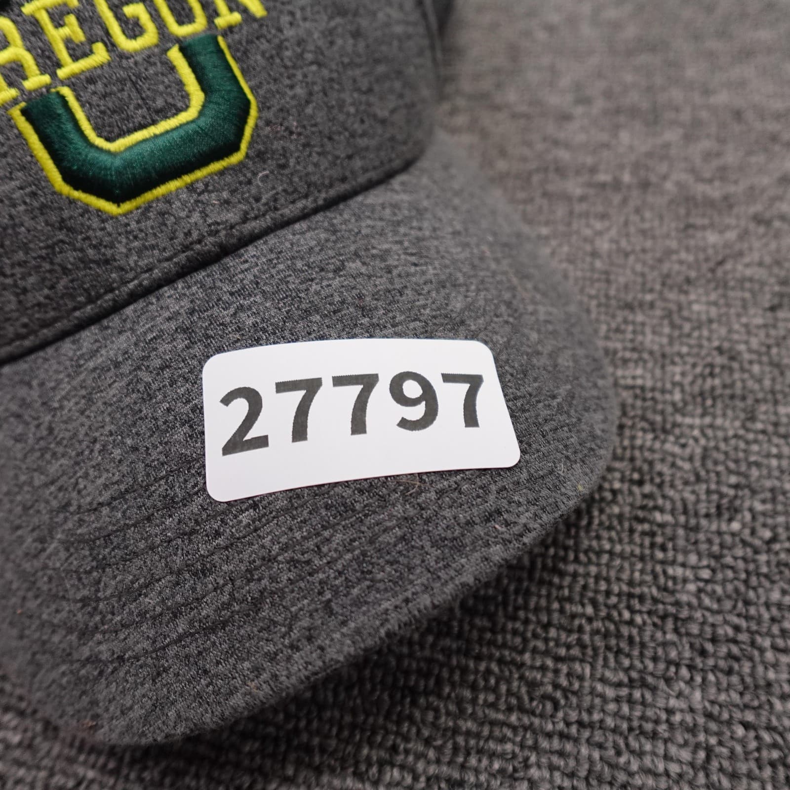Oregon Ducks Hat Strap Back Mens One Size Gray NCAA Football Top Of The World - Thumbnail 9