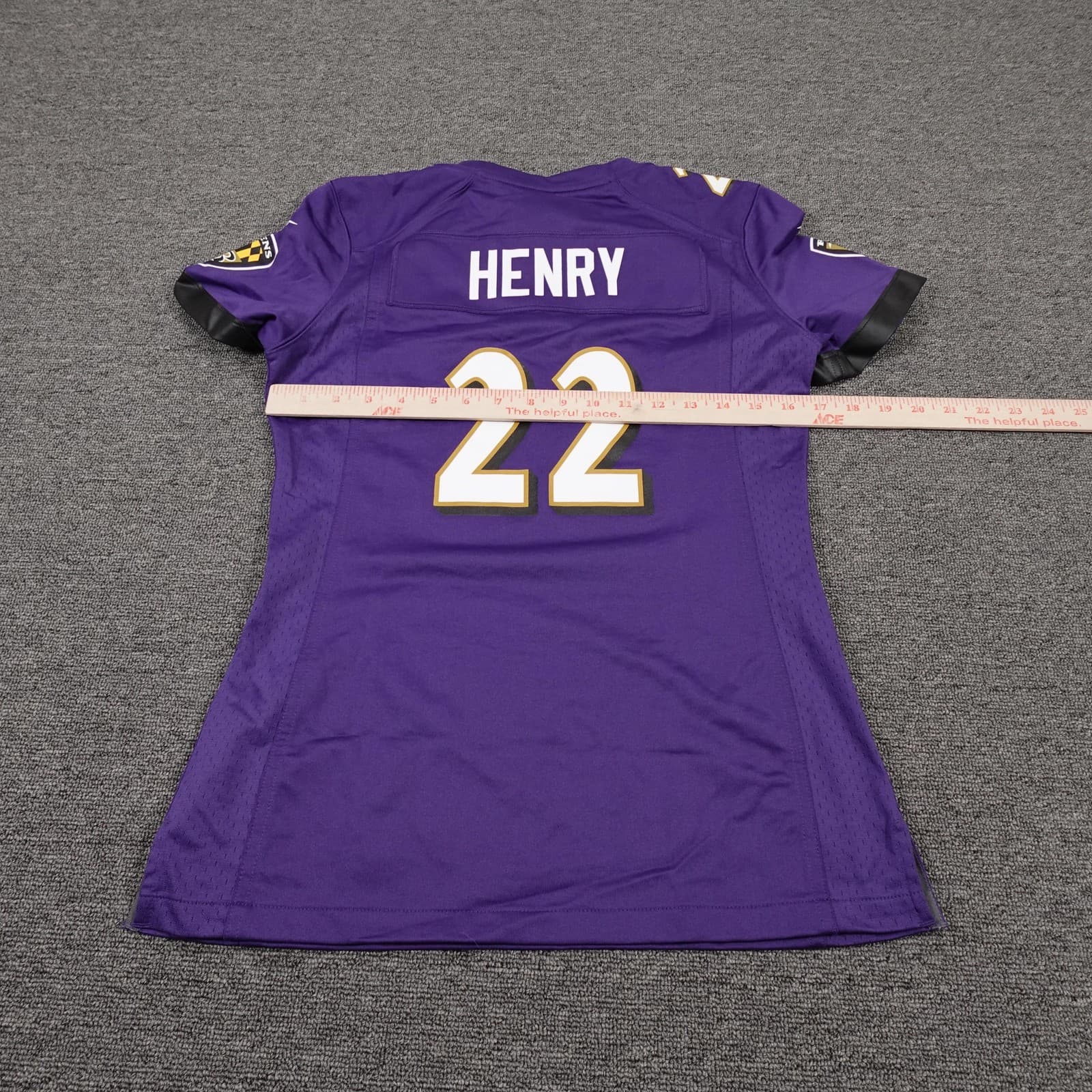Baltimore Ravens Jersey Womens Small Purple NFL Football Derrick Henry 22 Nike - Thumbnail 5