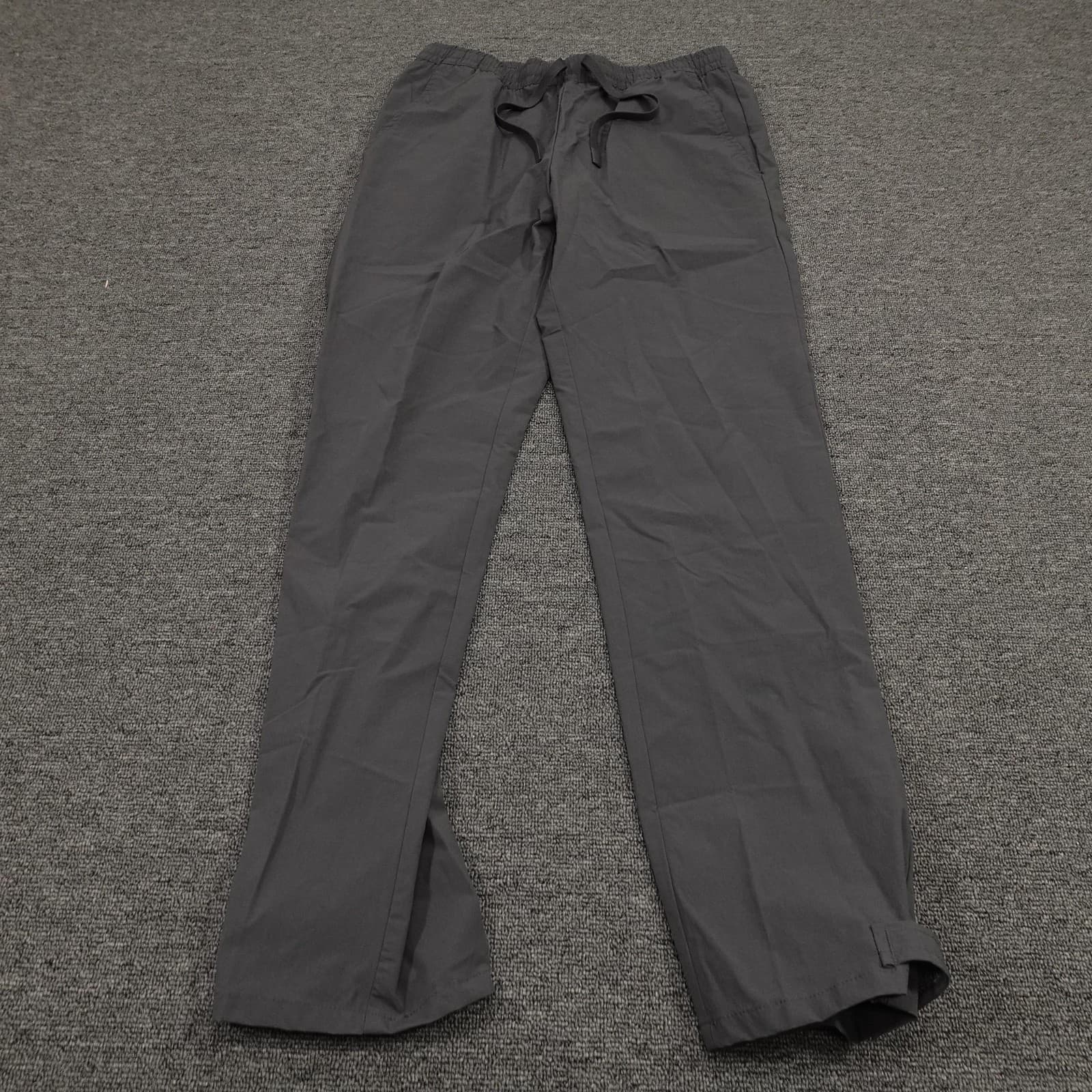 Bonobos Pants Mens Small Gray Fielder Stretch Drawstring Elastic Waist Nylon