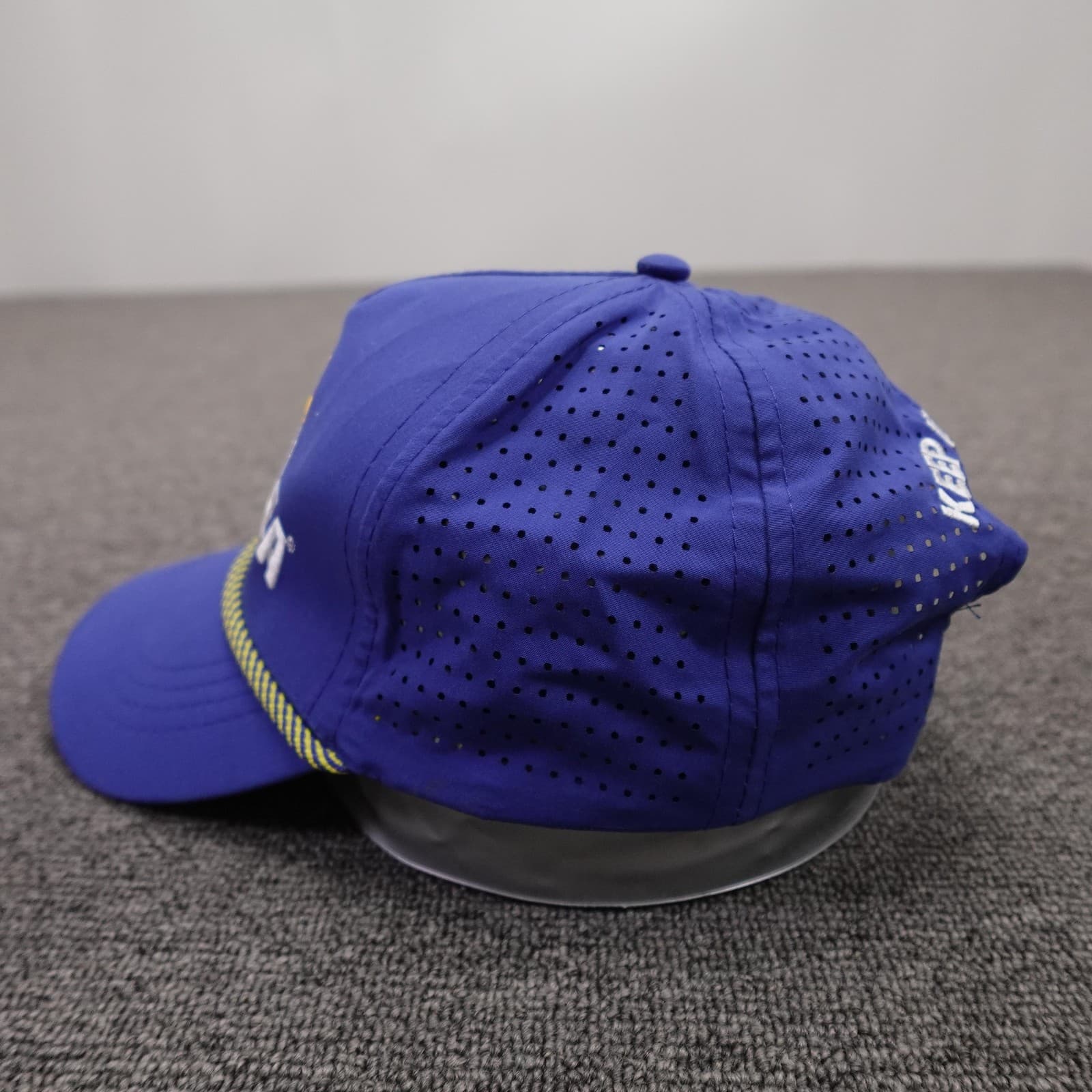 Twisted Tea Hat Cap Snap Back Mens One Size Blue Rope Perforated Baseball Beer - Thumbnail 3