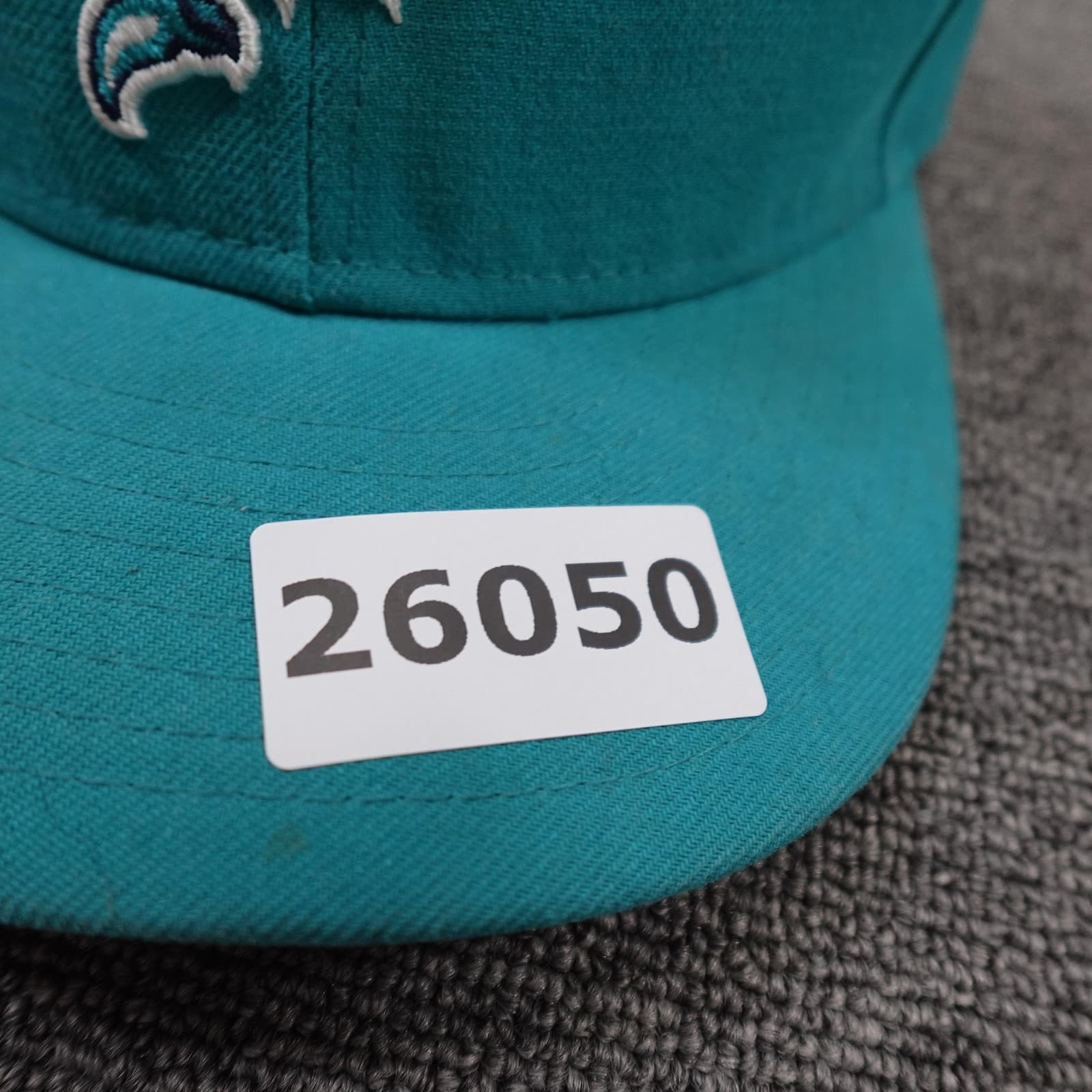 Miami Dolphins Hat Cap Fitted Mens 6 7/8 Green NFL Football New Era 59FIFTY - Thumbnail 9
