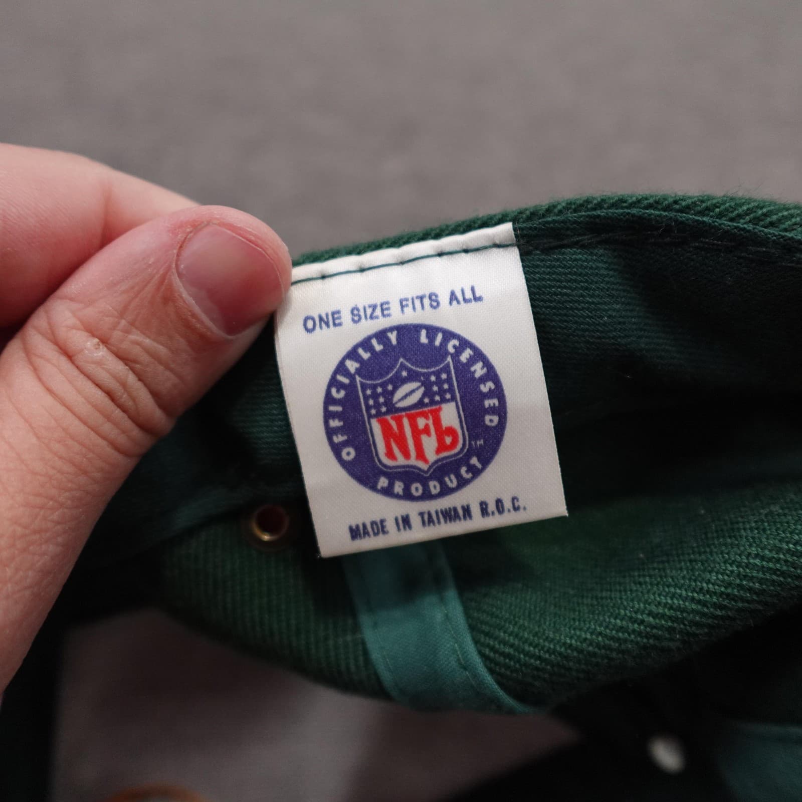 Vintage Green Bay Packers Hat Cap Strap Back Mens One Size NFL Logo Athletic - Thumbnail 8