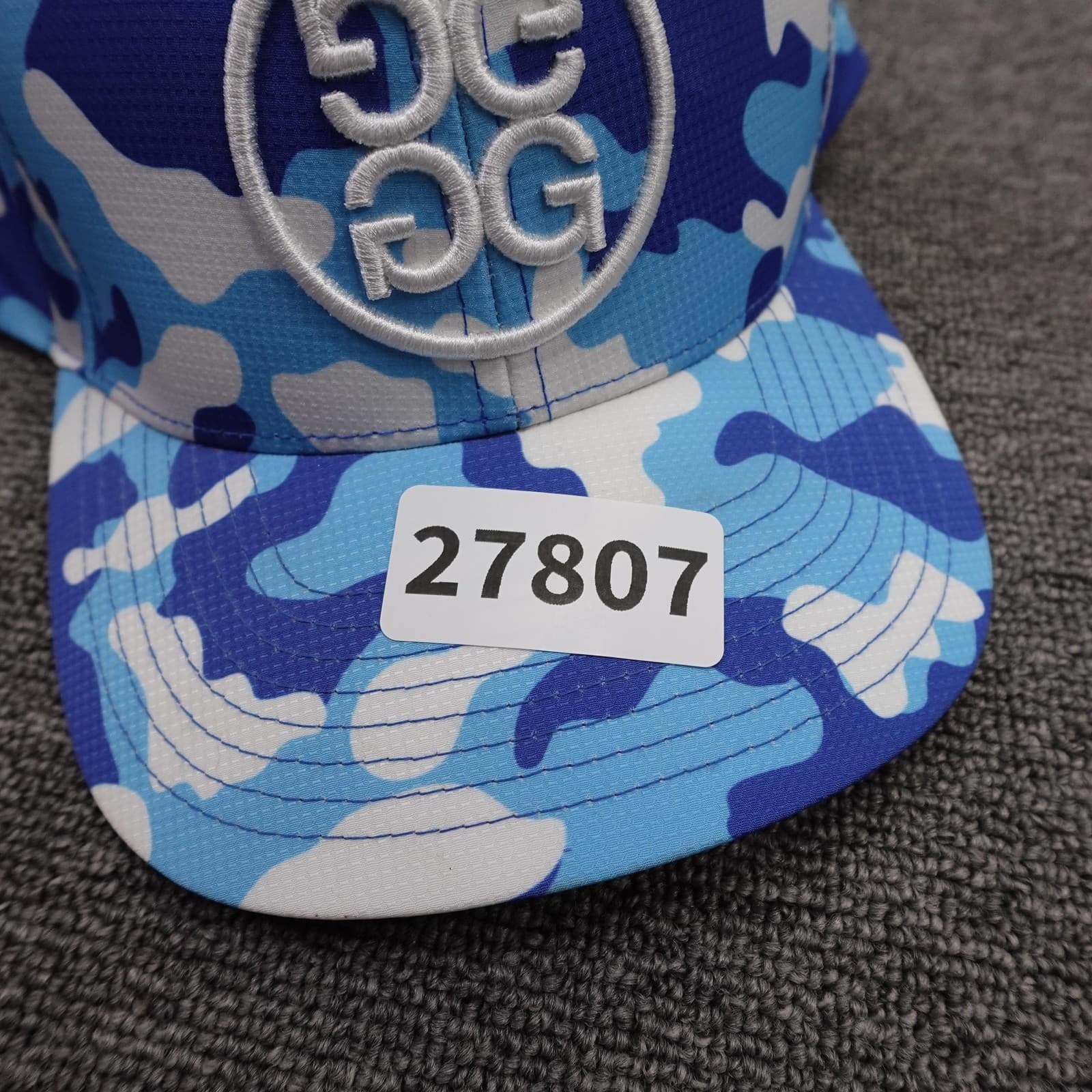 G/FORE Hat Cap Snap Back Mens One Size Blue Camo Golf Logo Polyester Baseball - Thumbnail 9