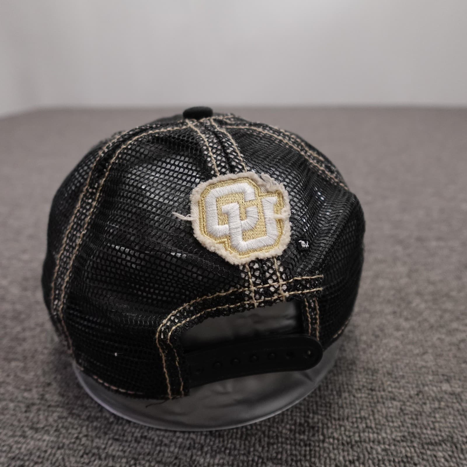 Colorado Buffaloes Hat Snap Back Boys One Size Black NCAA Trucker Mesh Football - Thumbnail 5