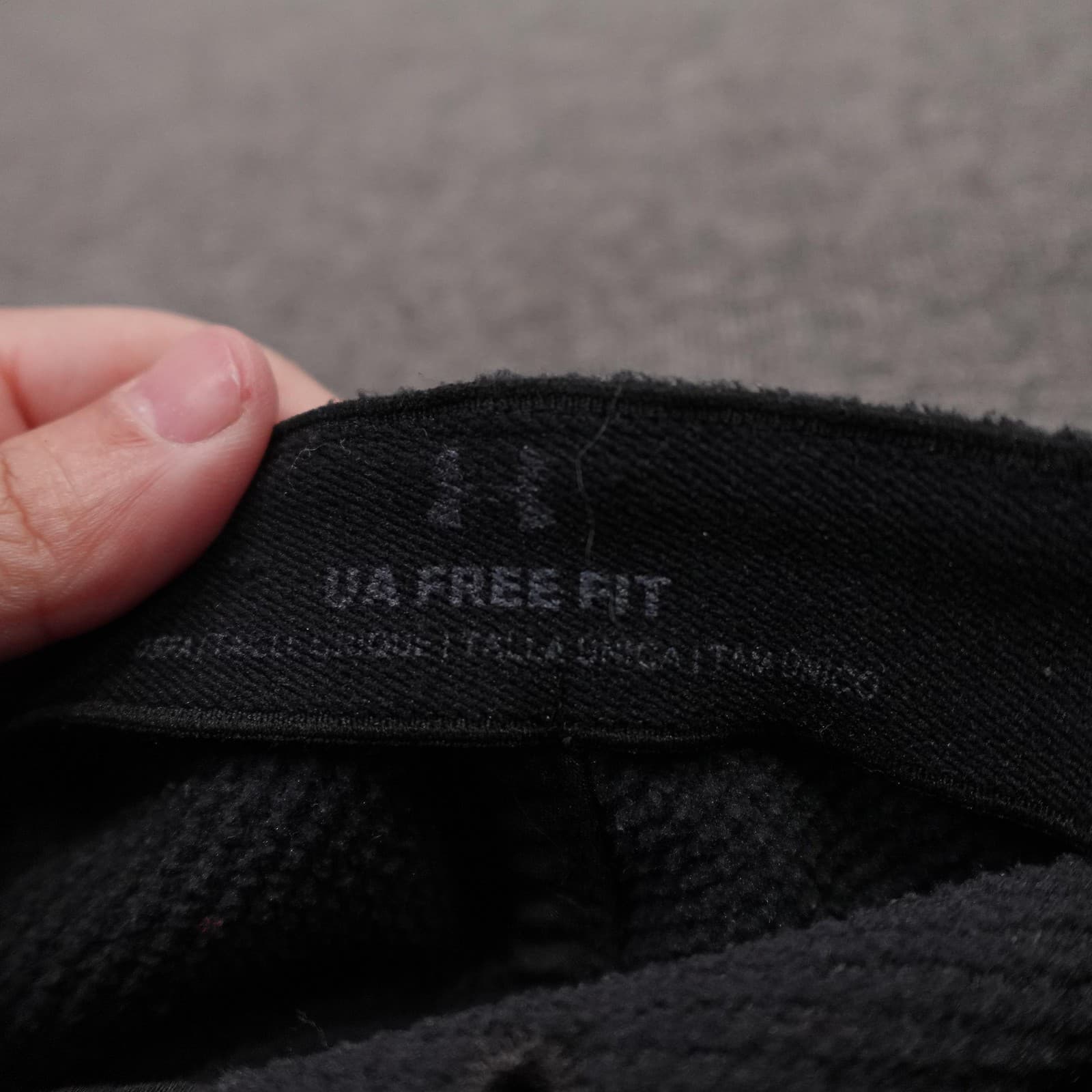 Under Armour Hat Cap Strap Back Mens One Size Black Fleece Baseball Winter - Thumbnail 7