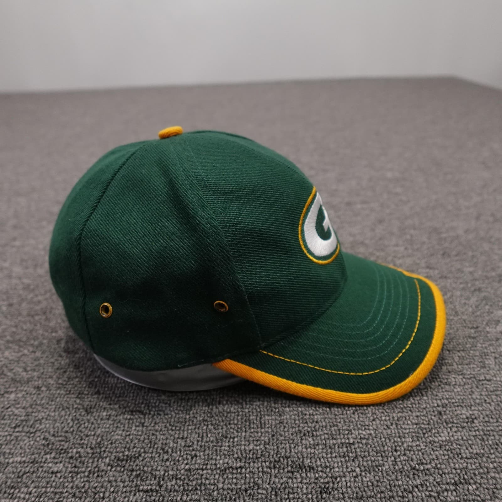 Vintage Green Bay Packers Hat Cap Strap Back Mens One Size NFL Logo Athletic - Thumbnail 6