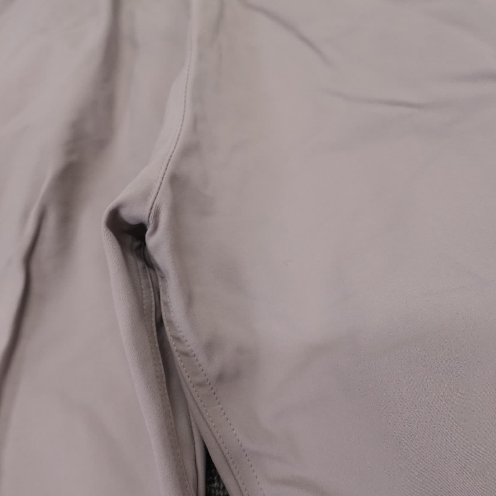 DUER Pants Mens 30x26 Gray Stretch Chino Straight Casual Performance MPHS1922 - Thumbnail 4