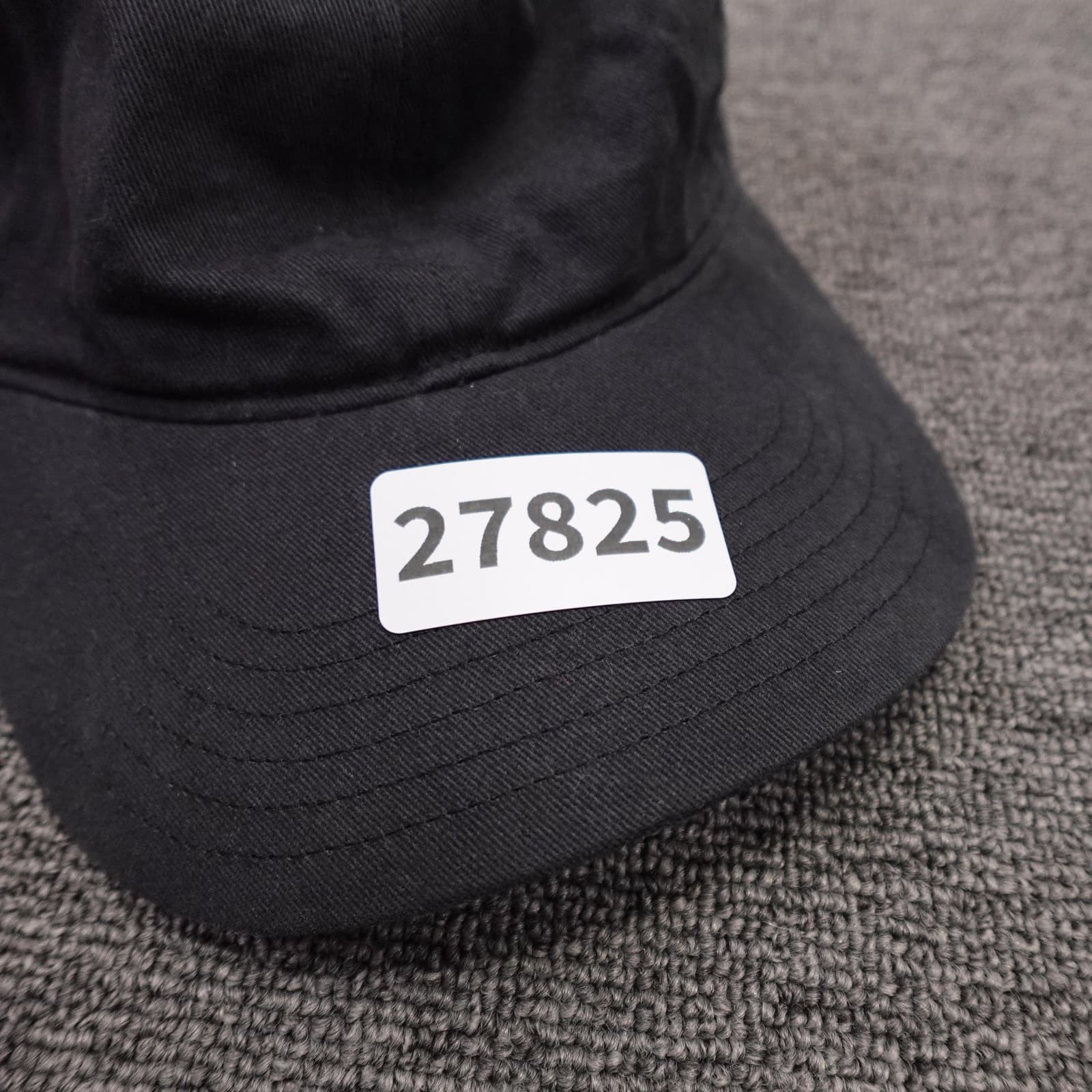 Adidas Hat Cap Strap Back Mens One Size Black Twill Baseball Sports Logo - Thumbnail 9