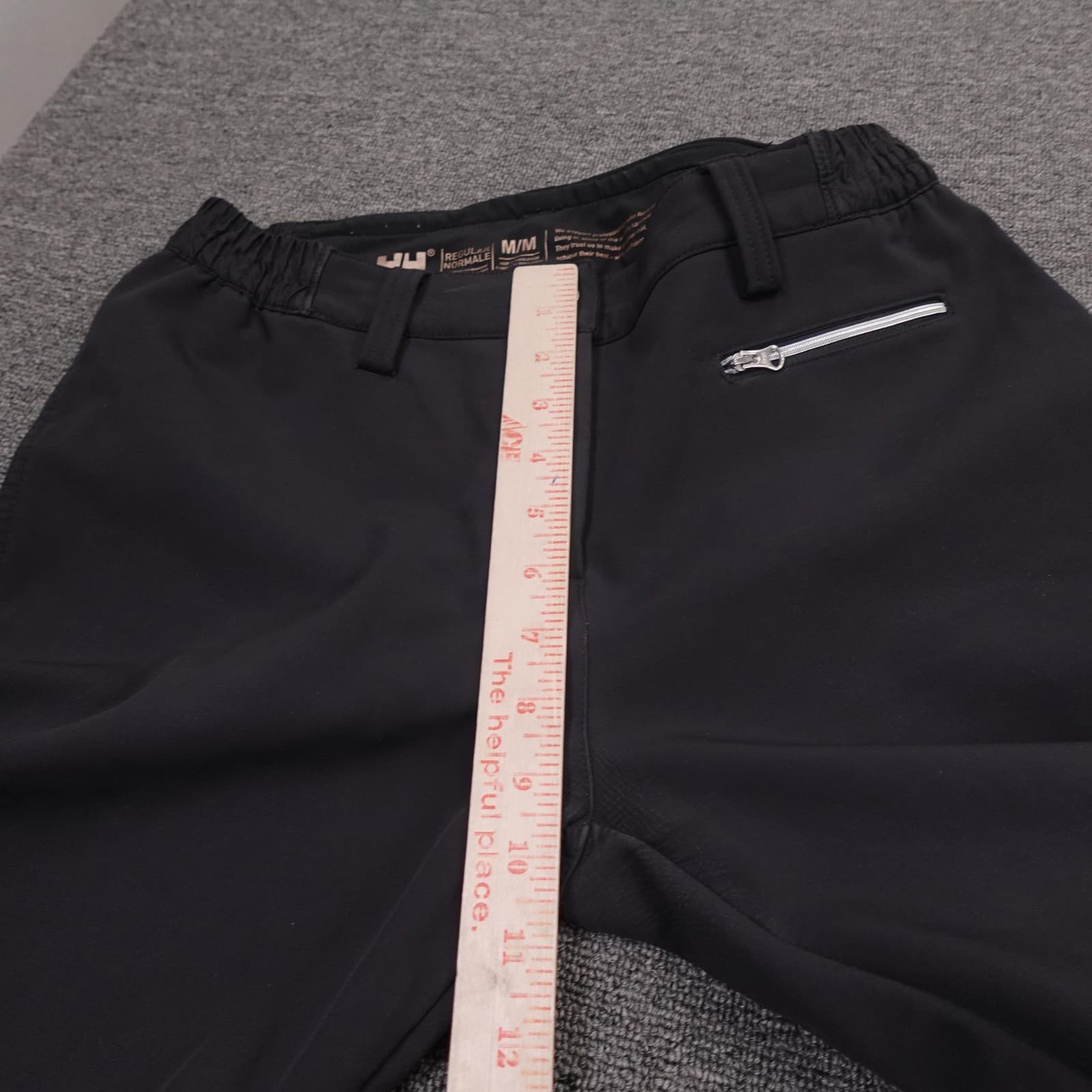 Helly Hansen Snow Pants Mens Medium 34x31 Black Helly Tech Softshell RECCO - Thumbnail 11