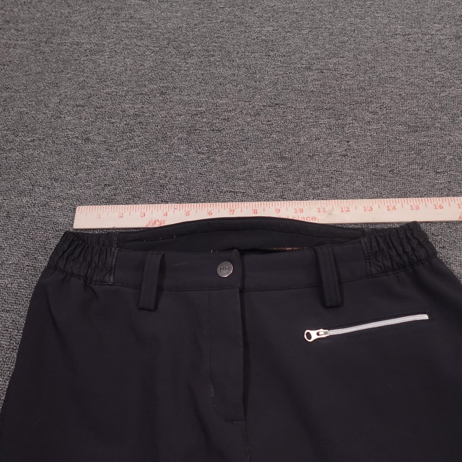 Helly Hansen Snow Pants Mens Medium 34x31 Black Helly Tech Softshell RECCO - Thumbnail 10