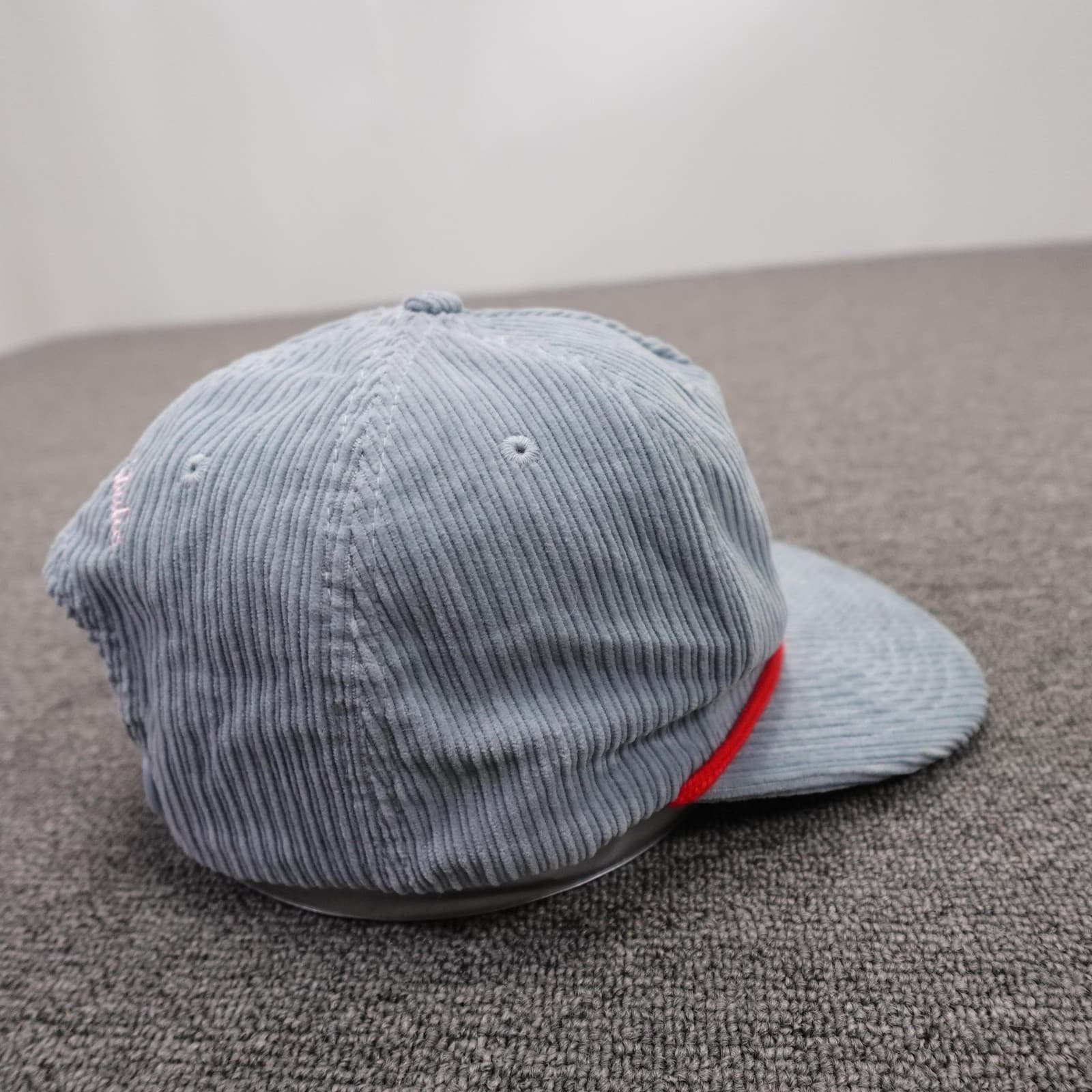 YOU KNOW. Hat Cap Snap Back Mens One Size Blue Corduroy Climbing Ascent Studio - Thumbnail 6