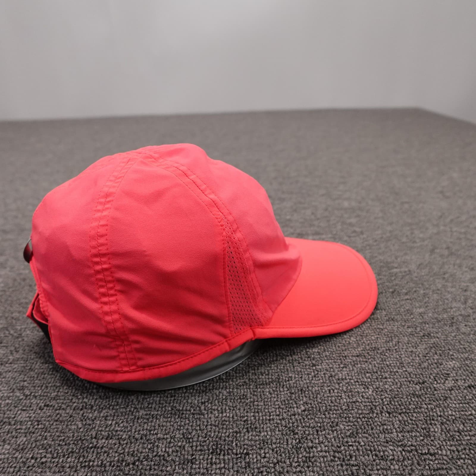 Under Armour Hat Cap Strap Back Womens One Size Pink Reflective Logo Athletic - Thumbnail 5